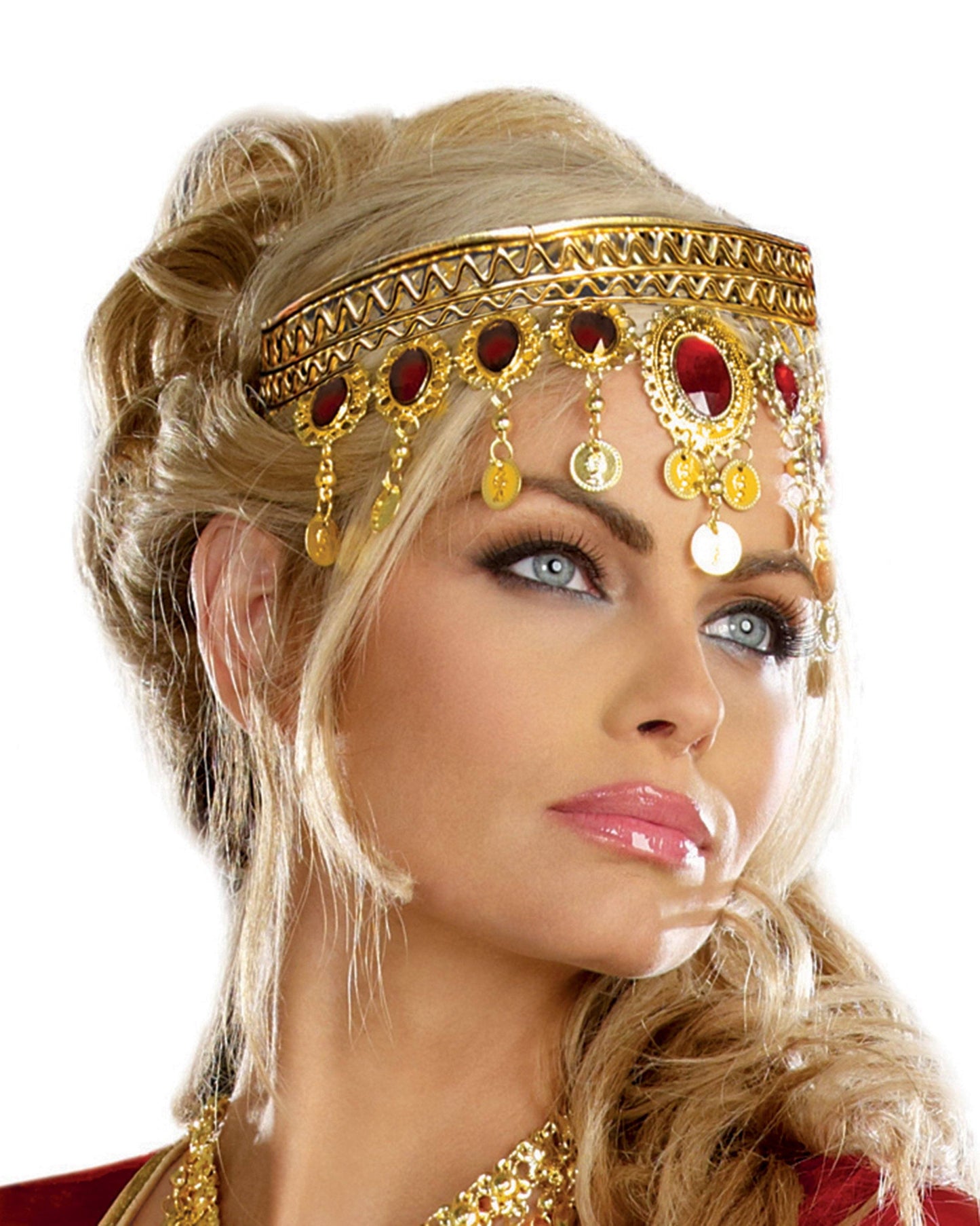 Dreamgirl Dripping Rubies Headpiece