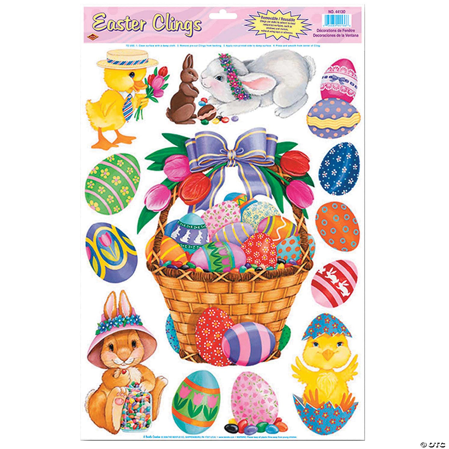 EASTER WINDOW CLINGS