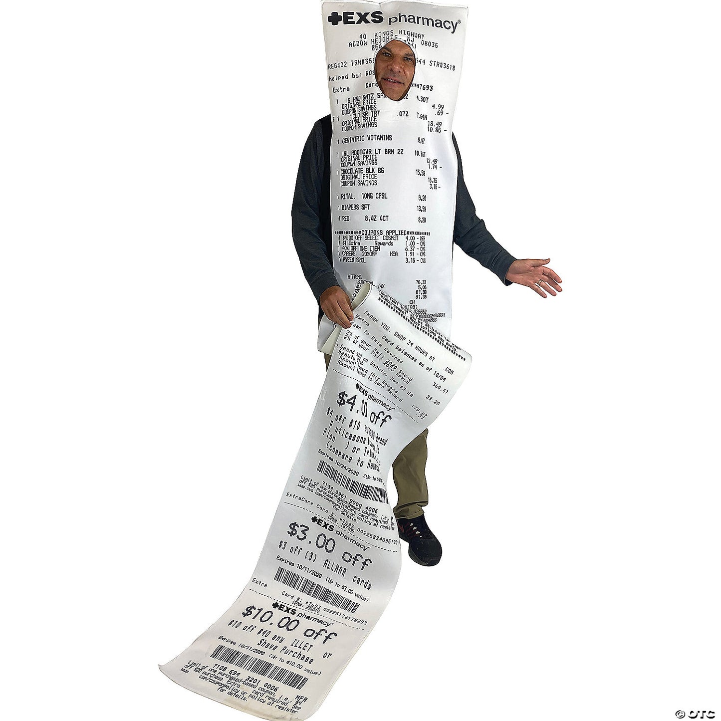 EXS-IVELY LONG PHARMACY RECEIP