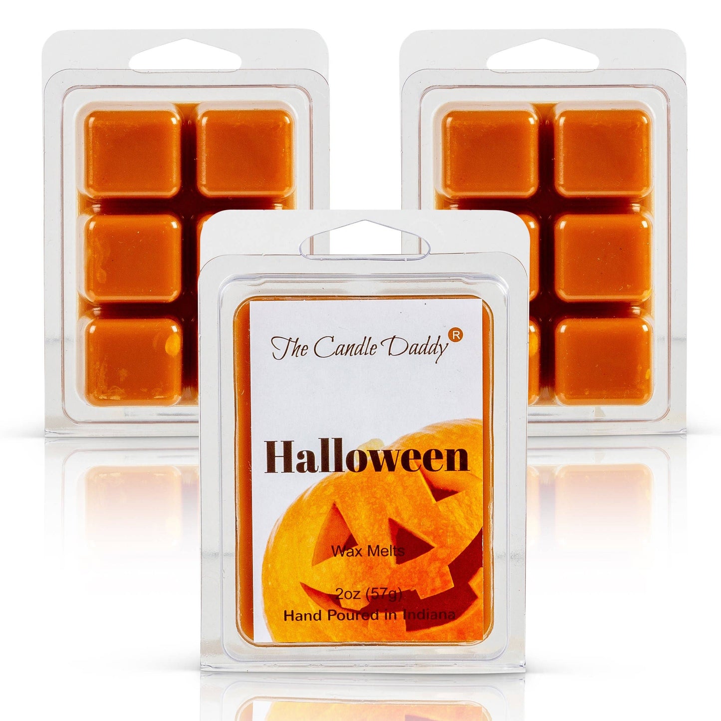 The Candle Daddy - Halloween - Pumpkin Scented Wax Melt Cubes - 2 Ounce