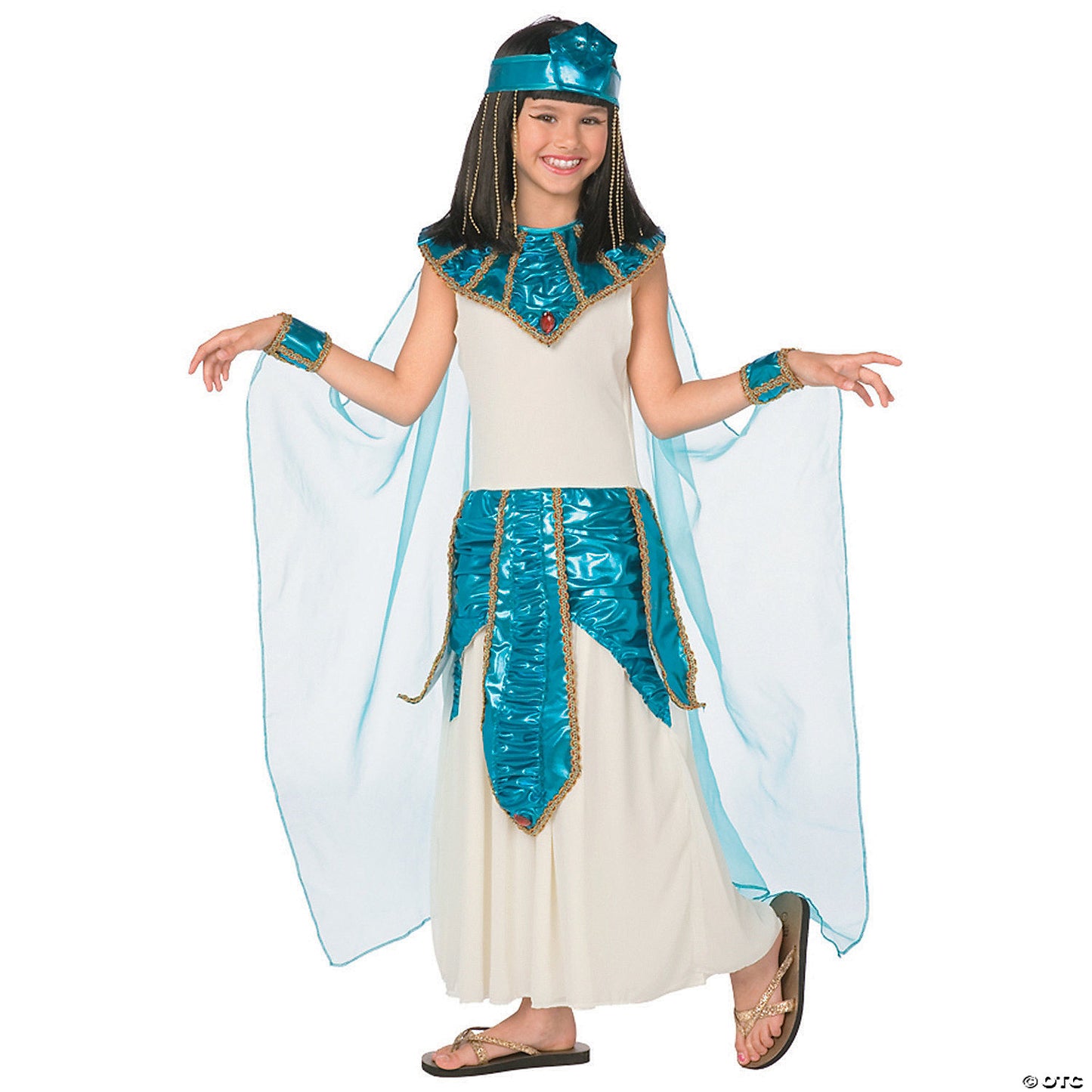 CLEOPATRA BLUE GOLD CHLD 12-14