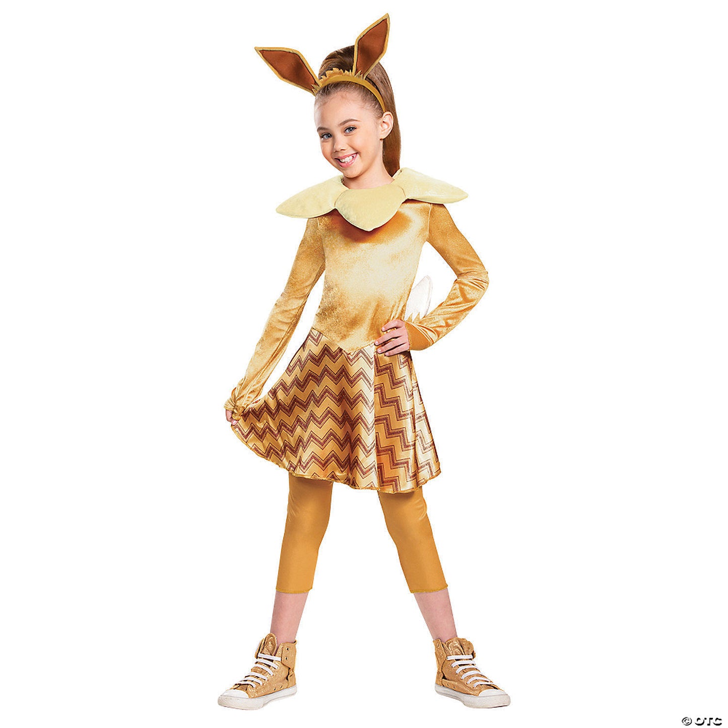 GIRL'S EEVEE DELUXE COSTUME 7-8