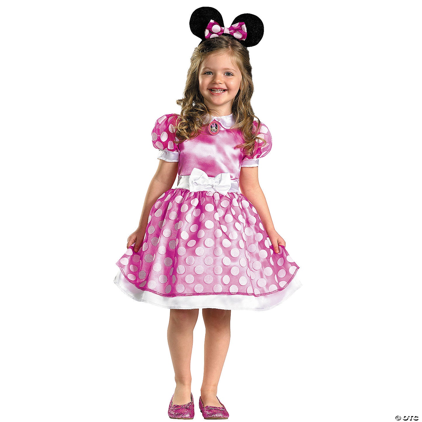 GIRL'S PINK MINNIE MOUSE-TDLR 2T