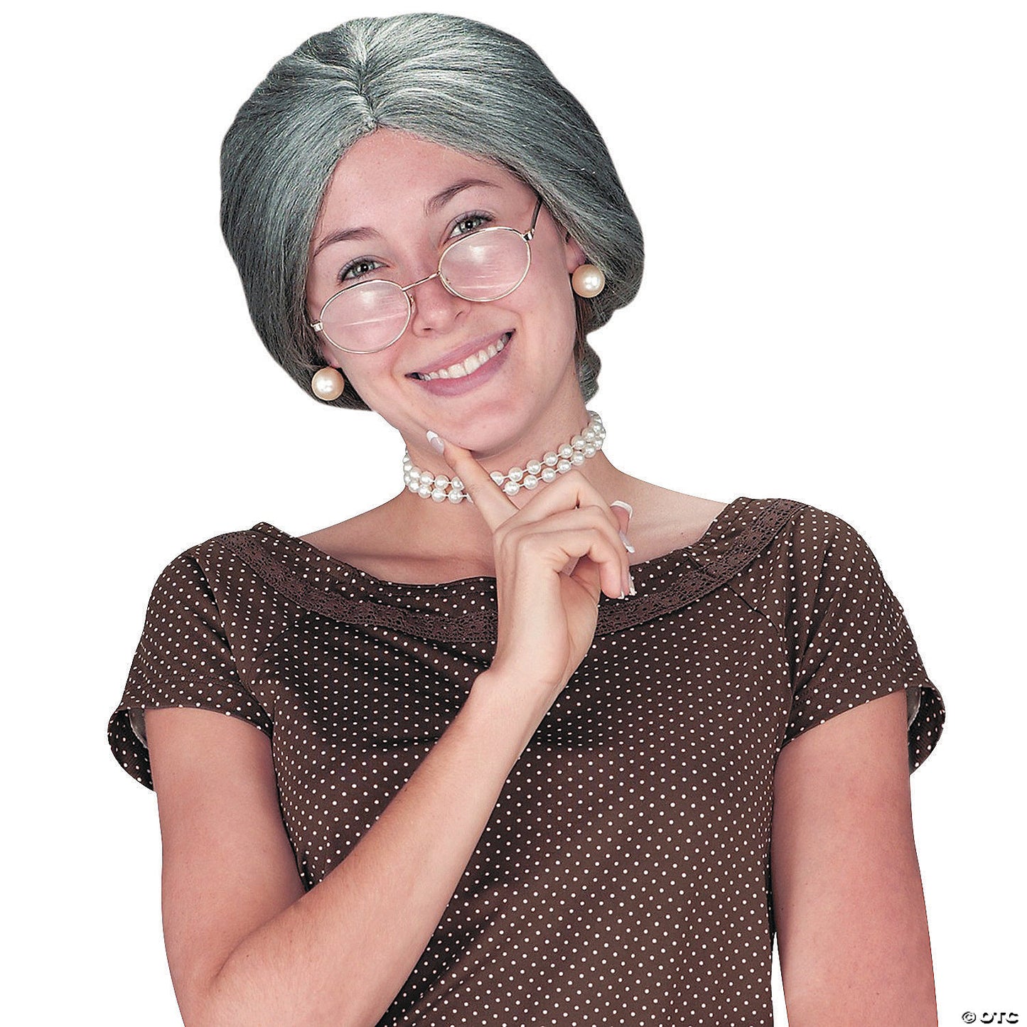 WIG GRANNY GREY