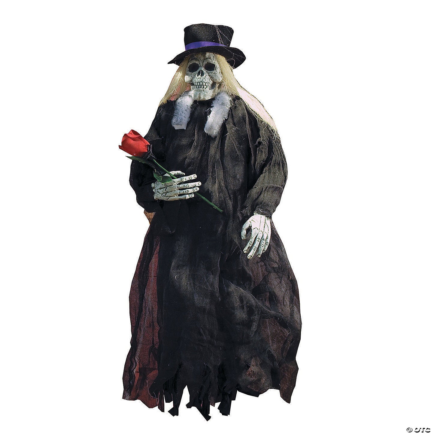 GRAY SKULL HANGNG FIGURE 36 IN