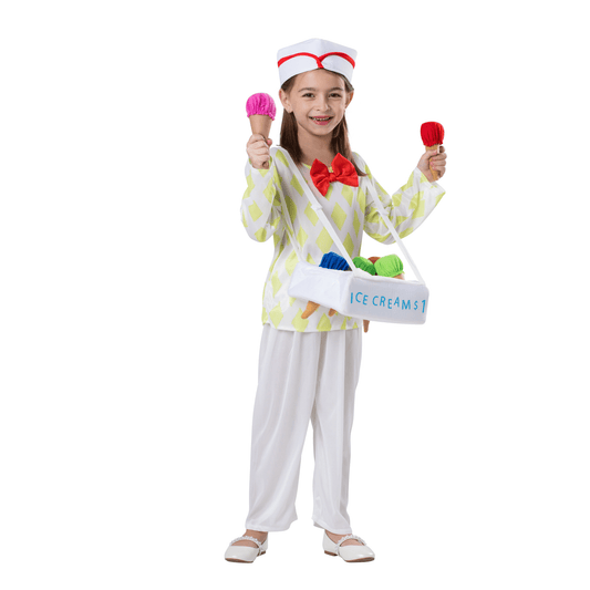 Ice Cream Vendor Costume - Kids