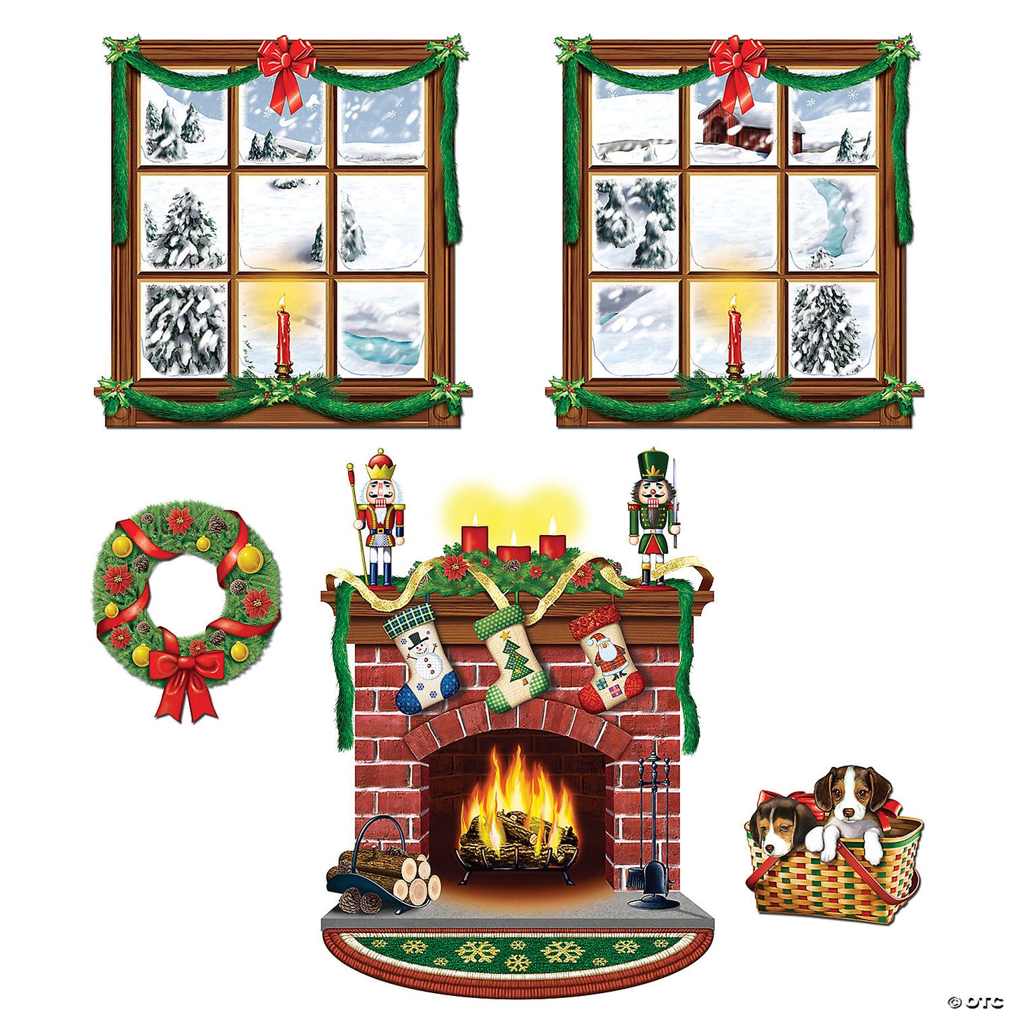 INDOOR CHRISTMAS DECOR CUT OUTS