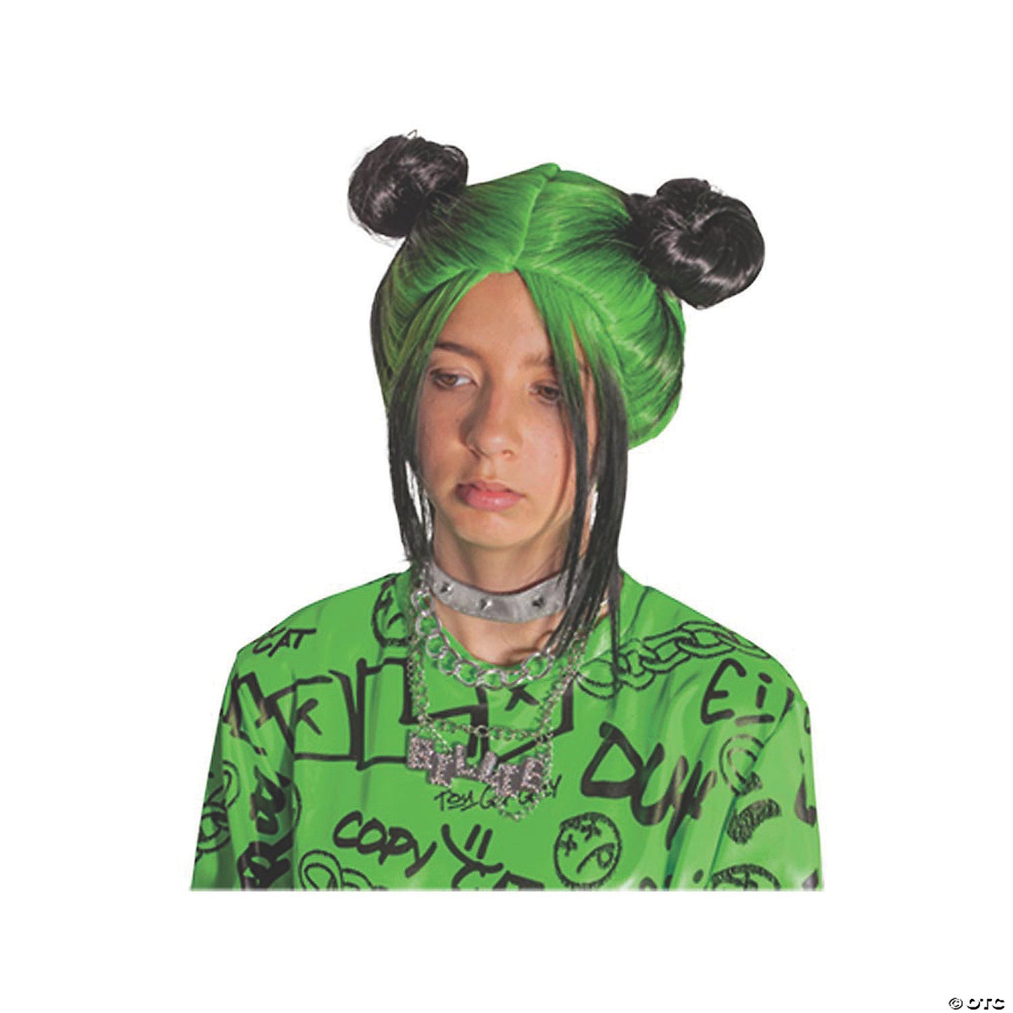 BILLIE EILISH DOUBLE BUN WIG-CH