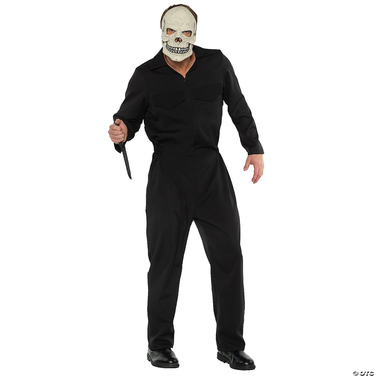 ADULT BOILER SUIT COSTUME BLACK