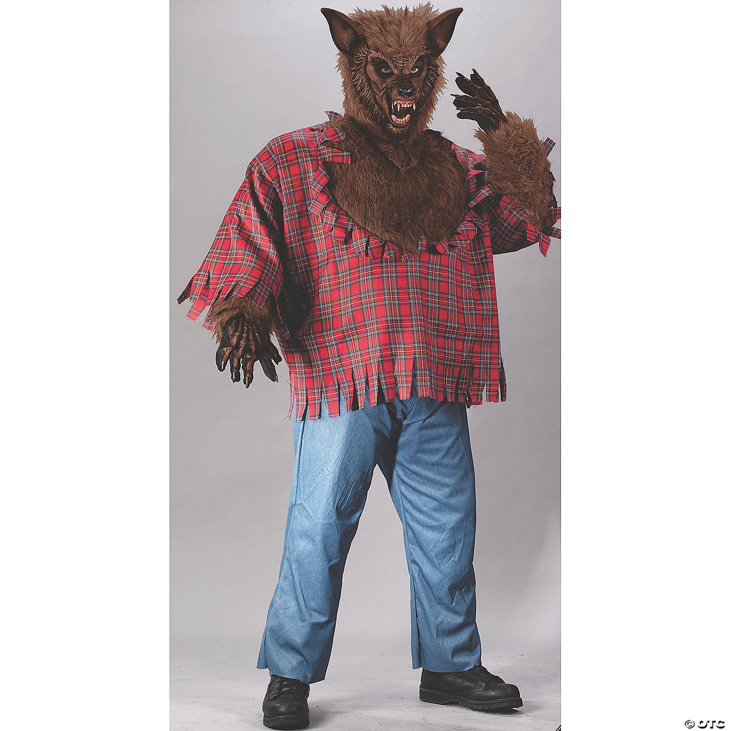 WEREWOLF COSTUME PLUS BROWN