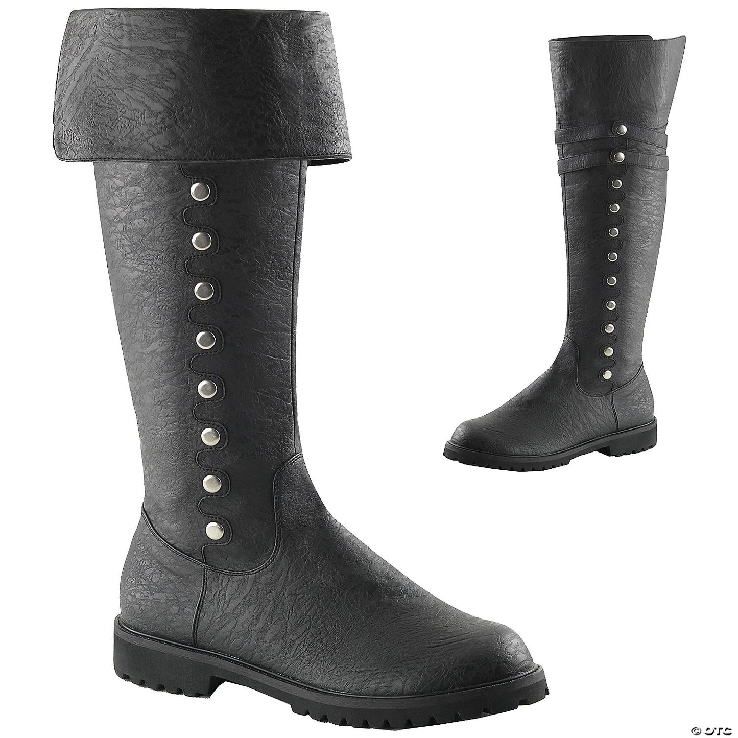 CAPTAIN BOOTS-BLACK SZ 8-9