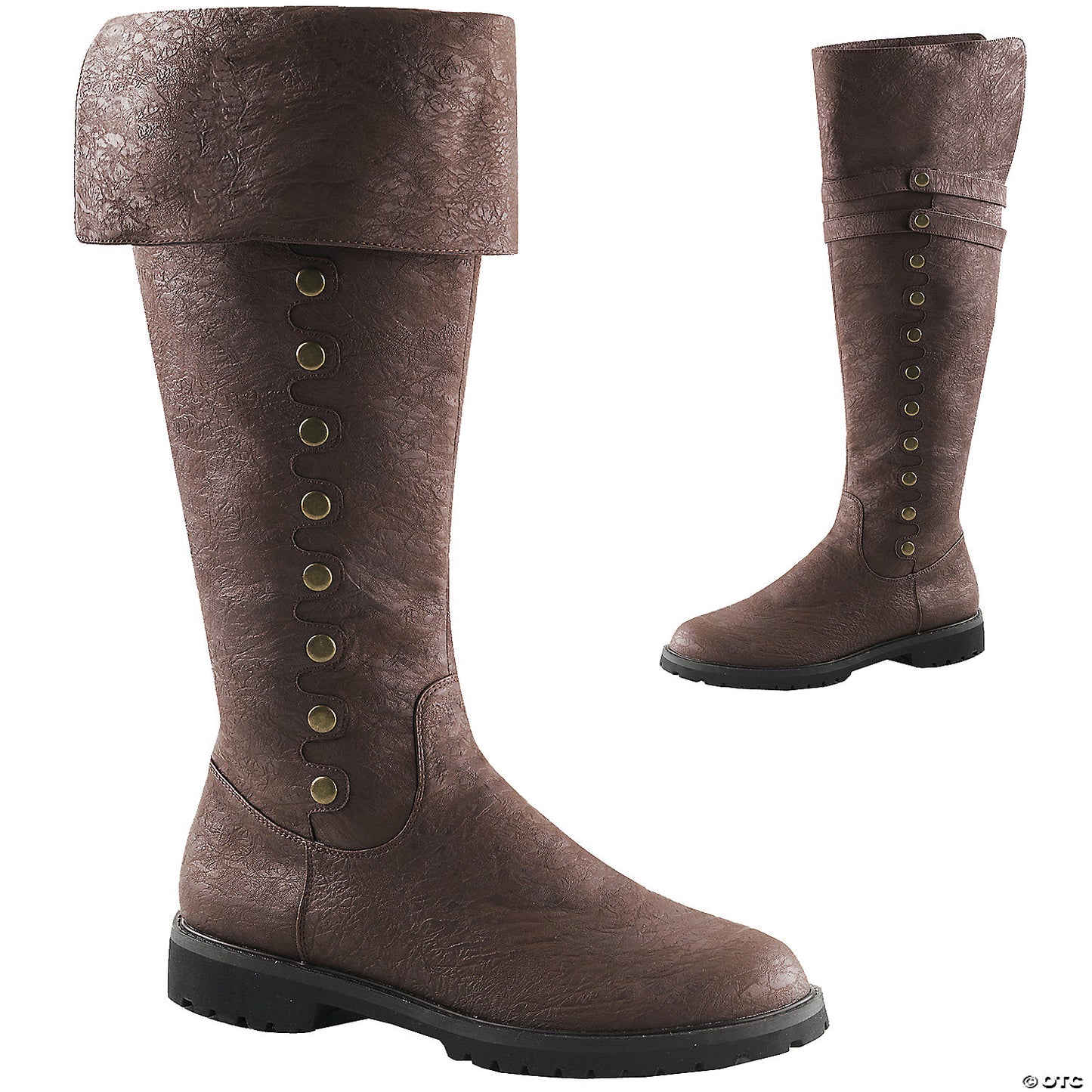 CAPTAIN BOOTS-BRWN SZ 12-13