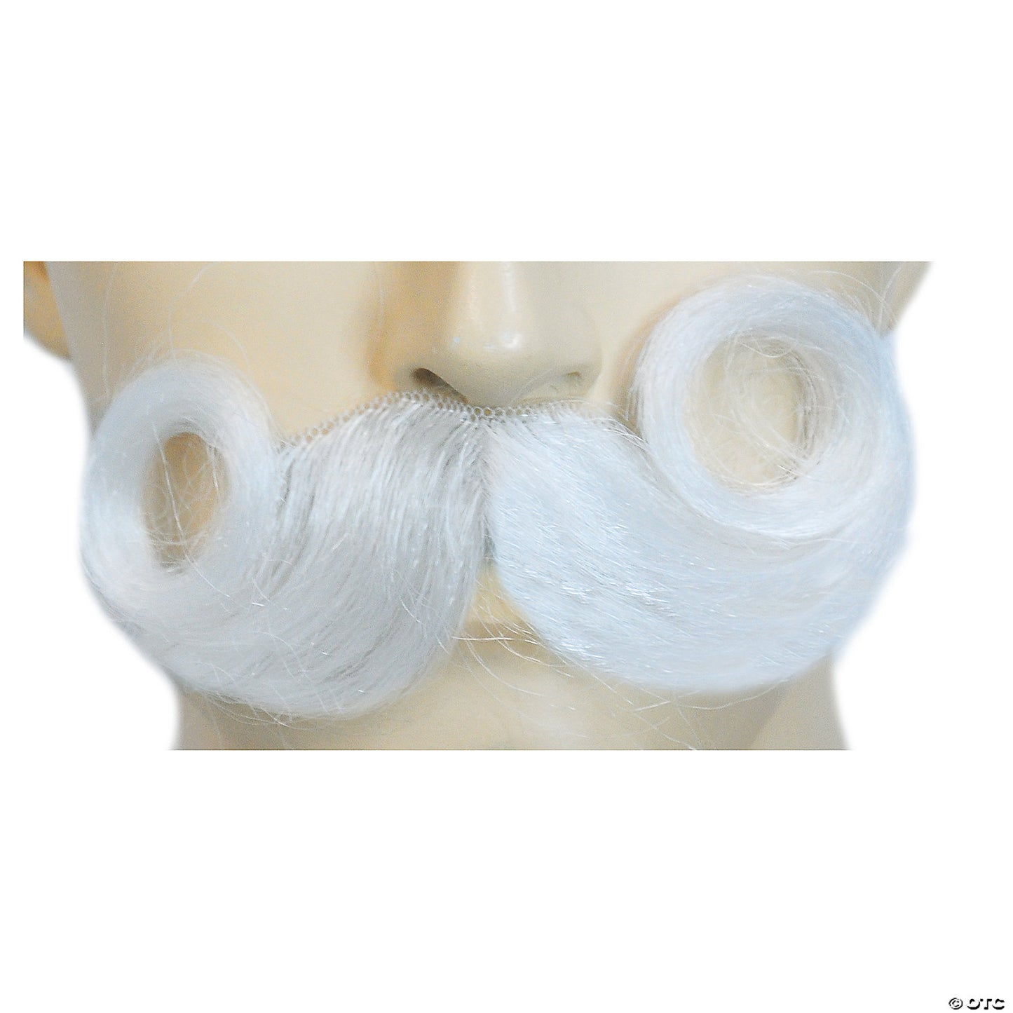 SANTA MUSTACHE-WHITE