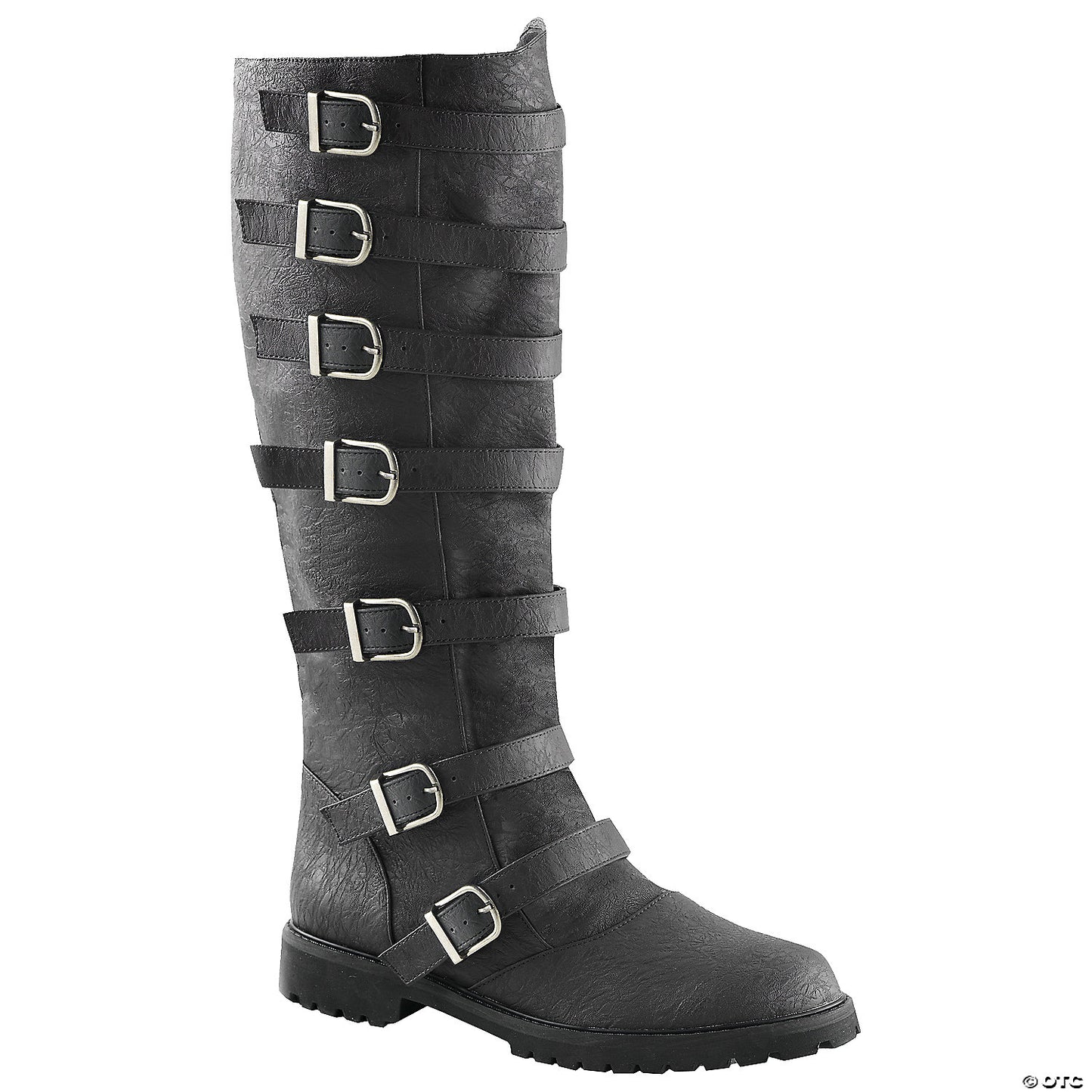 DISTRESSED BOOTS-BLACK SZ 10-11