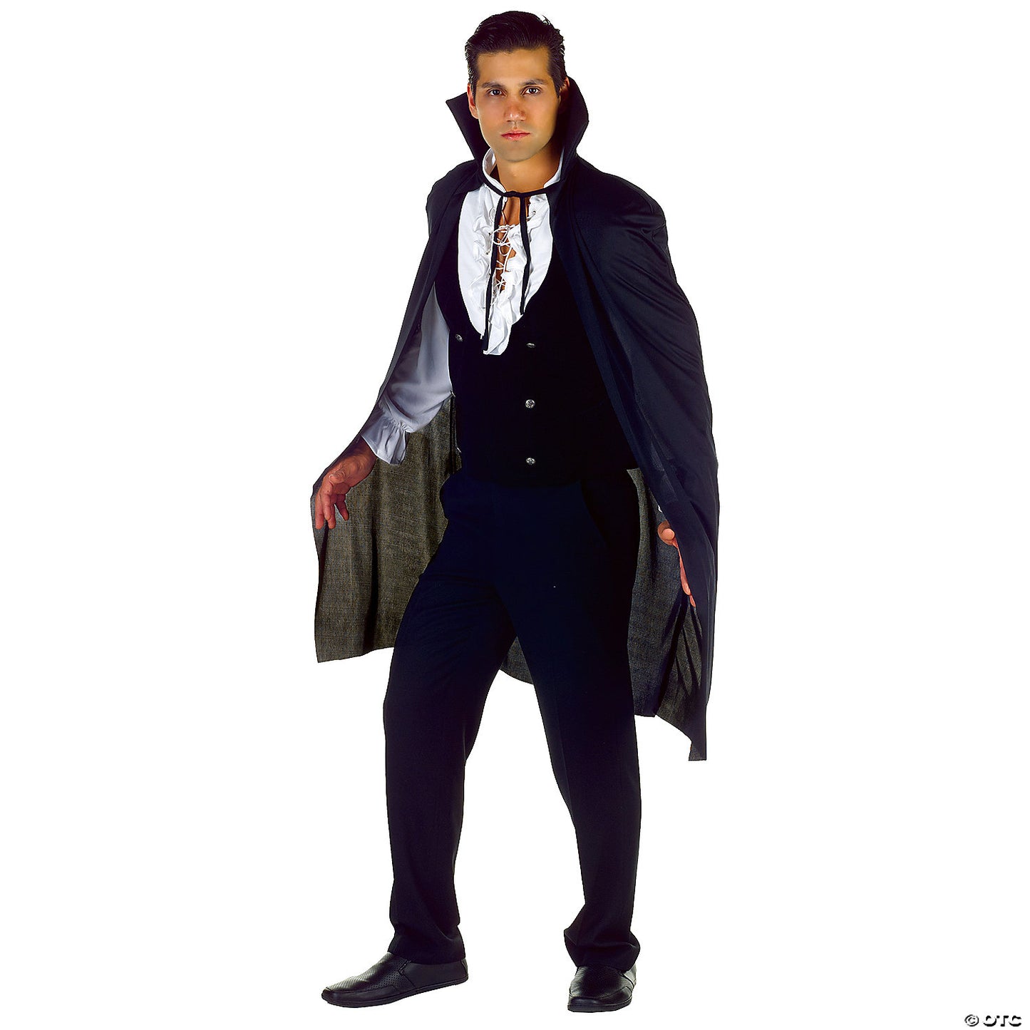 ADULT LONG BLACK CAPE