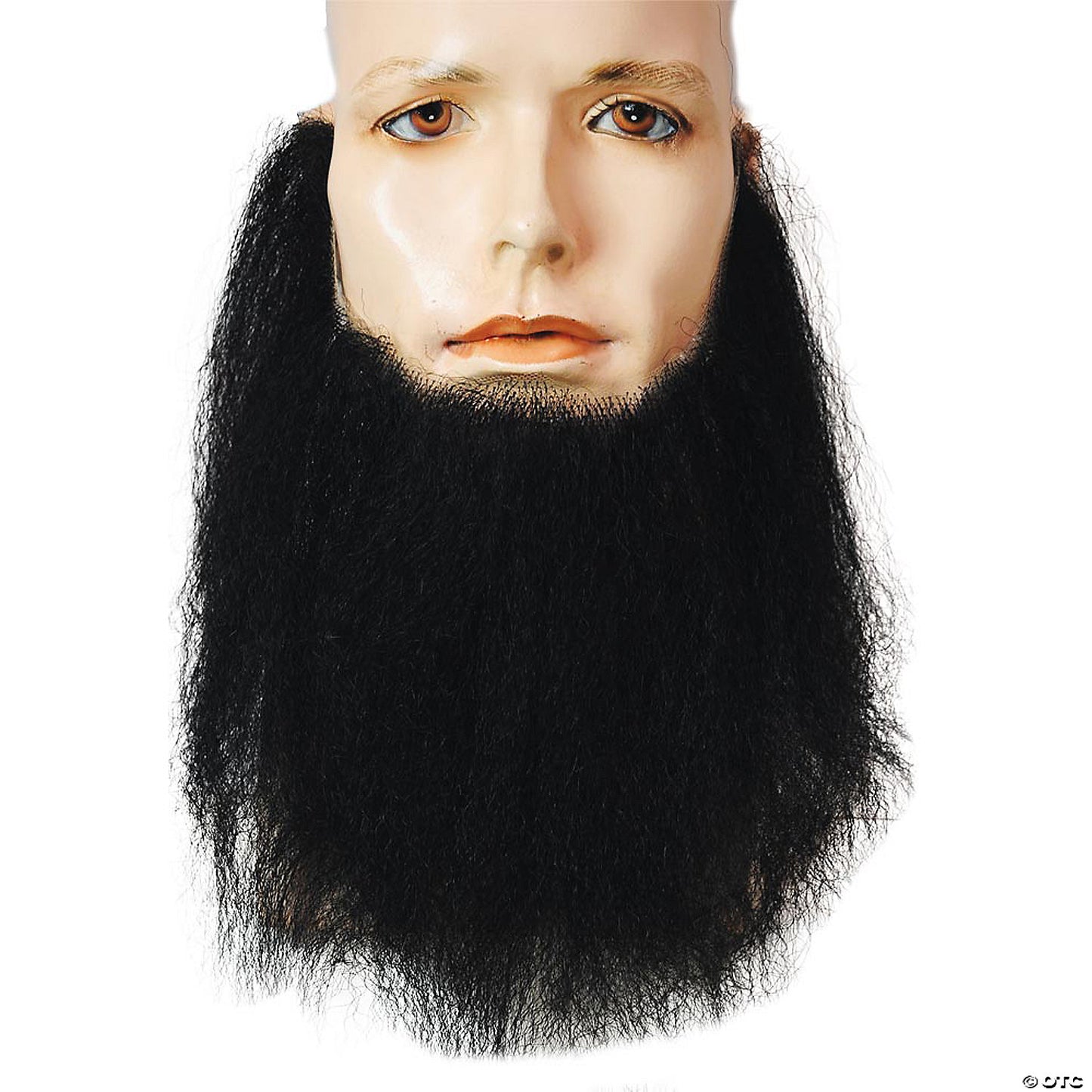 BEARD 10" EM34A HUMAN HAIR BLACK 1