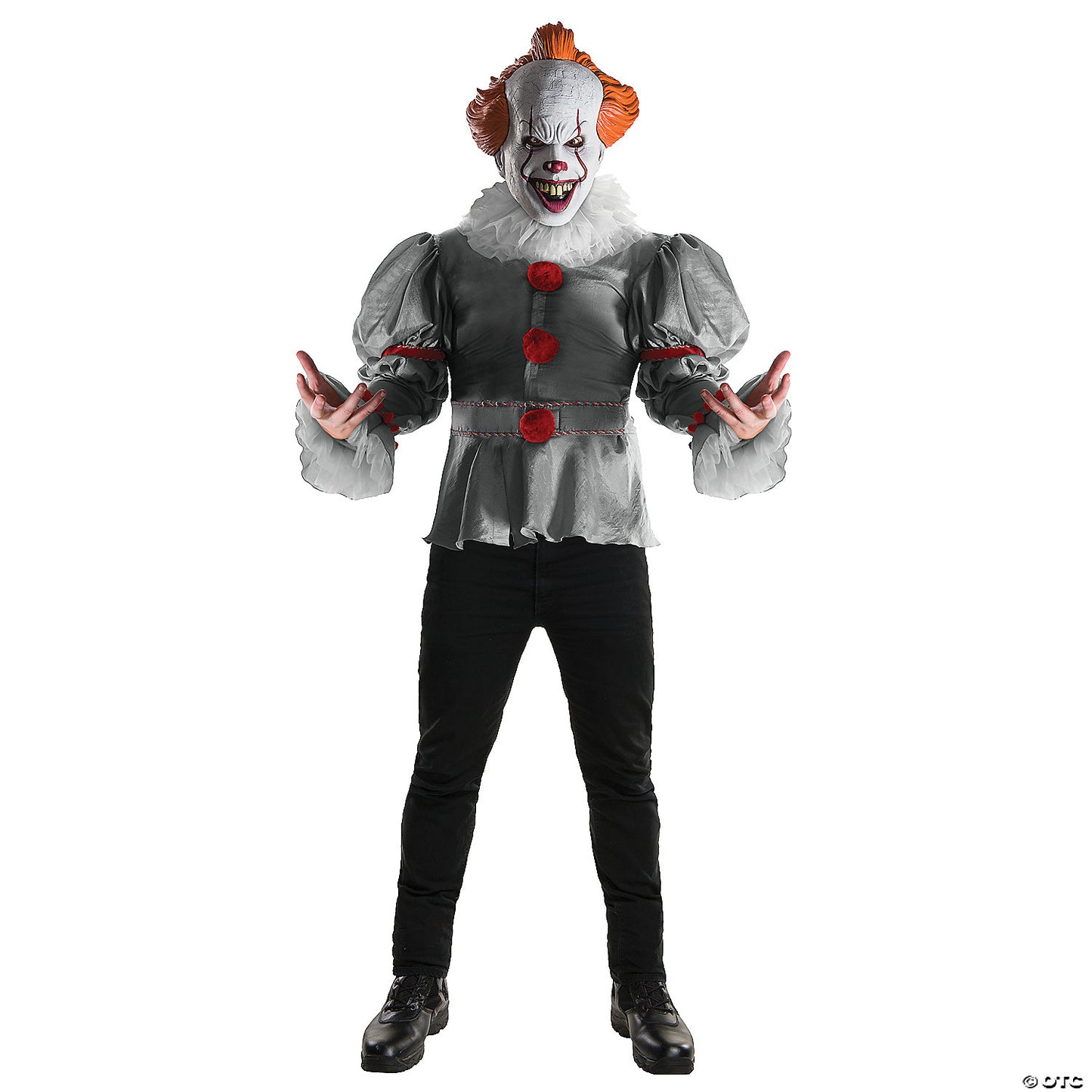 ADULT DELUXE PENNYWISE IT COSTUME