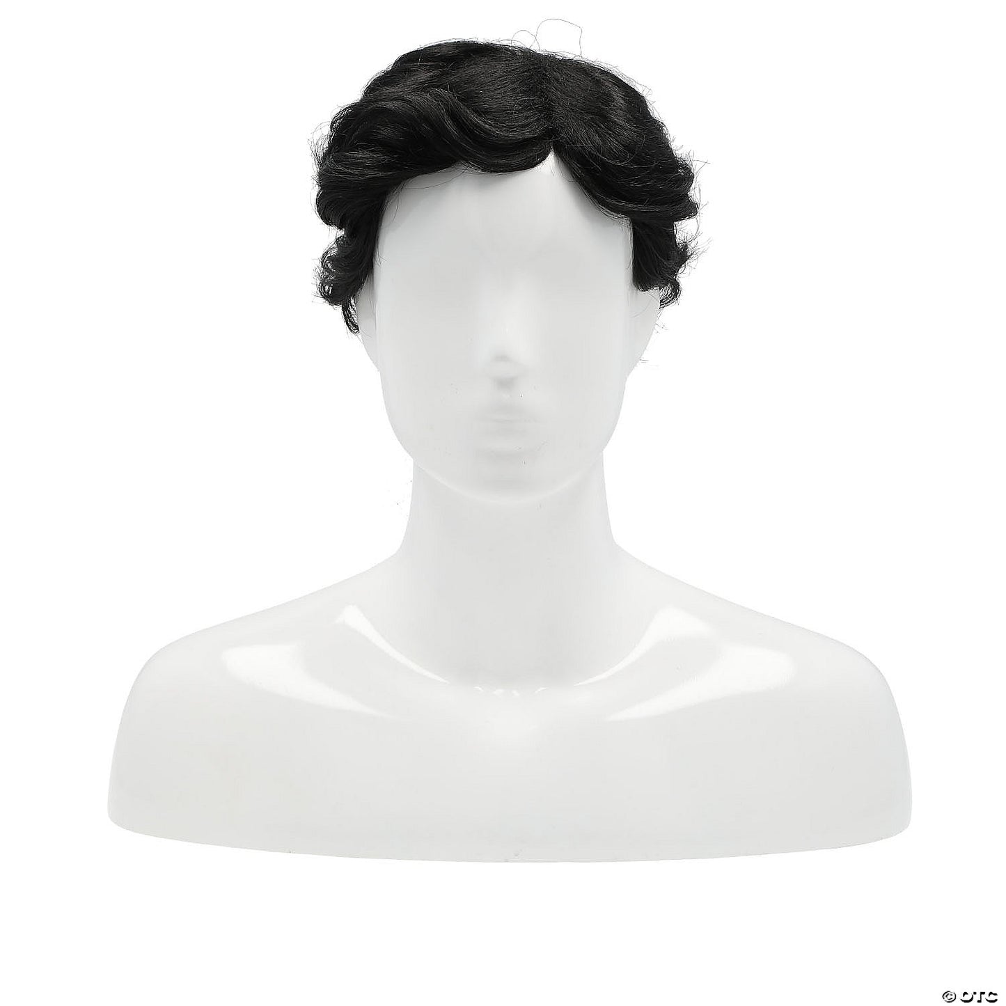 MEN'S PONYTAIL WIG BLACK 1
