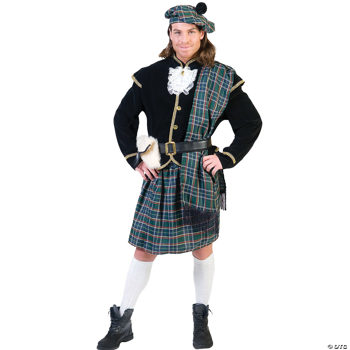MEN'S SCOTTISH CLANSMAN COSTUME