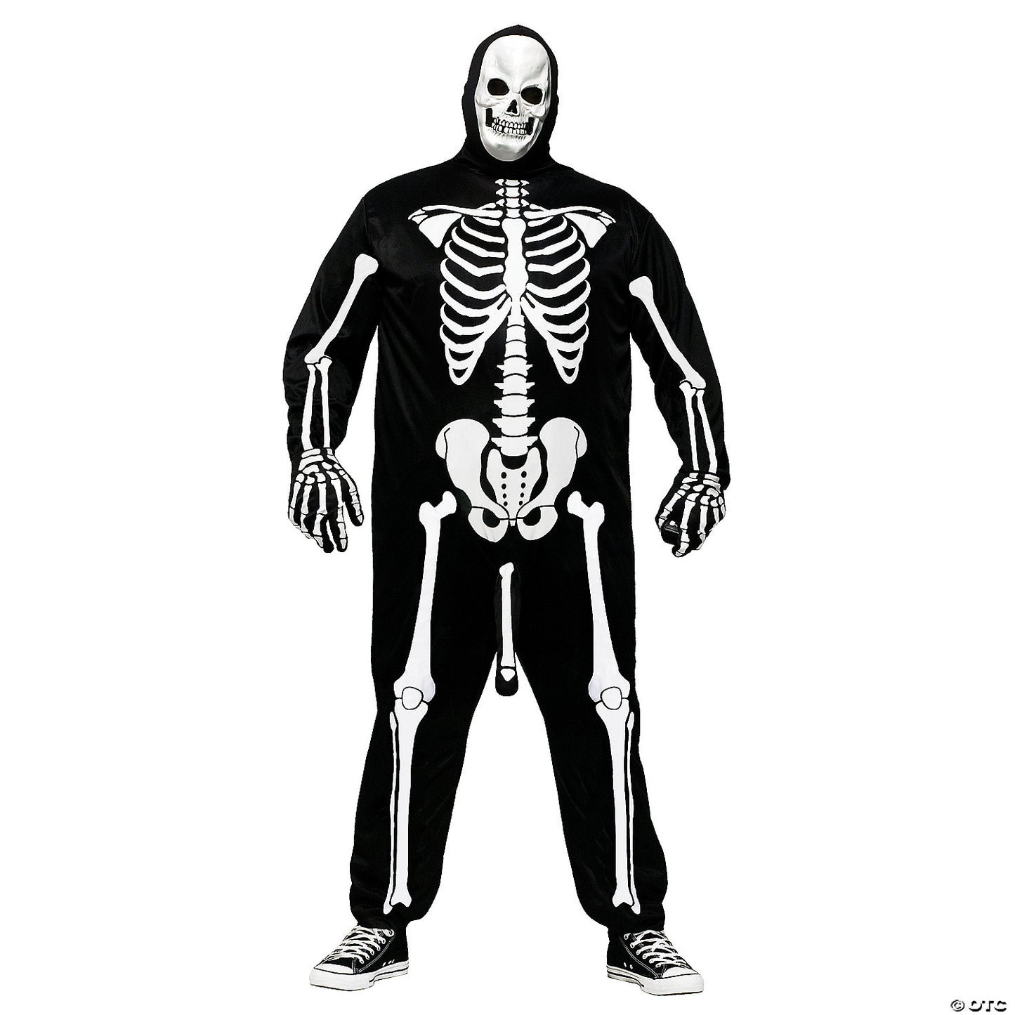 MEN'S SKELEBONER PLUS SIZE COSTUME