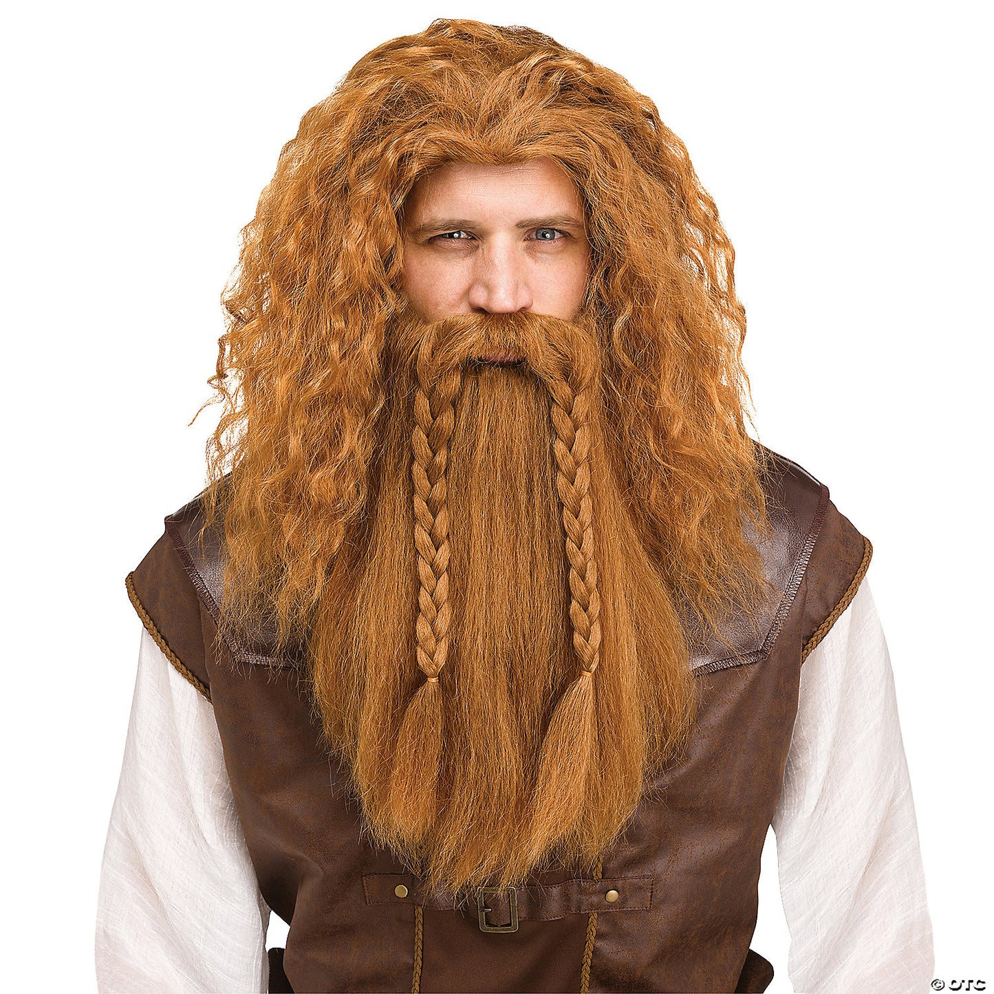 VIKING WIG & BEARD AUBURN