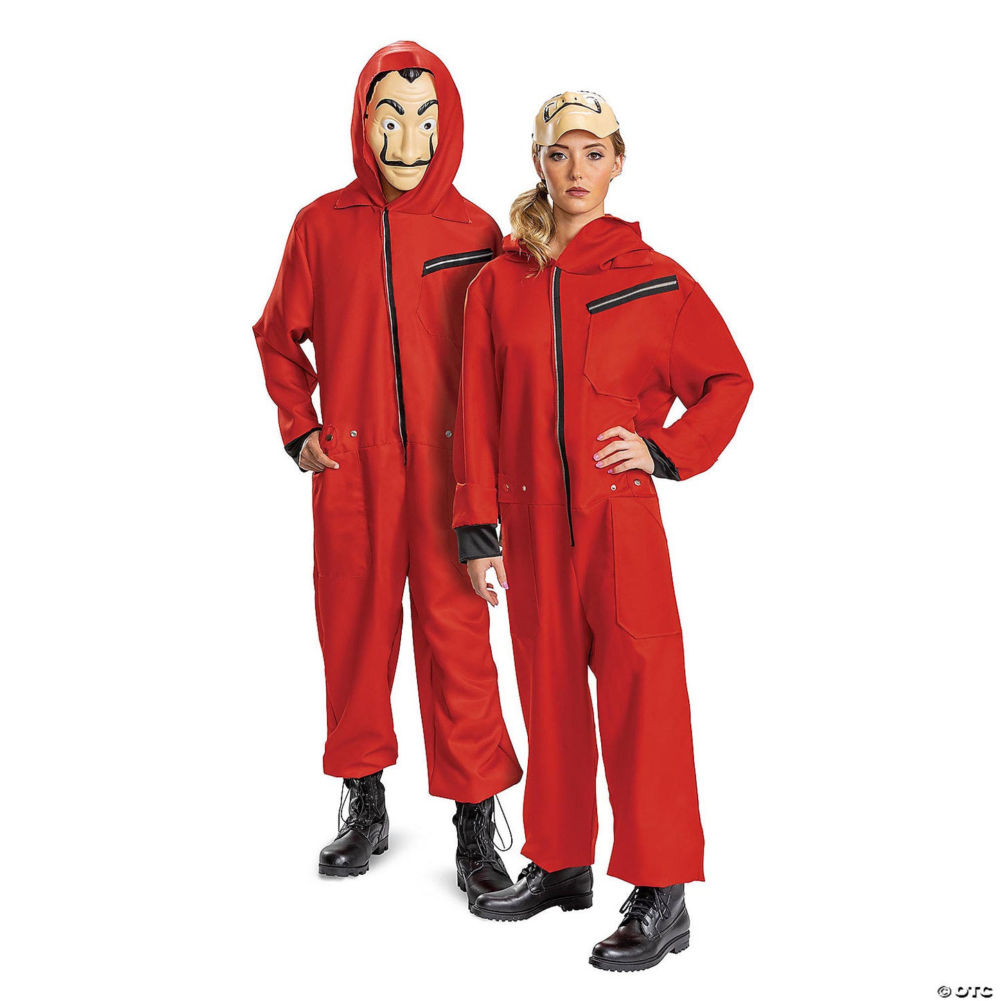 ADLT MONEY HEIST JUMPSUIT W/ MAS XL