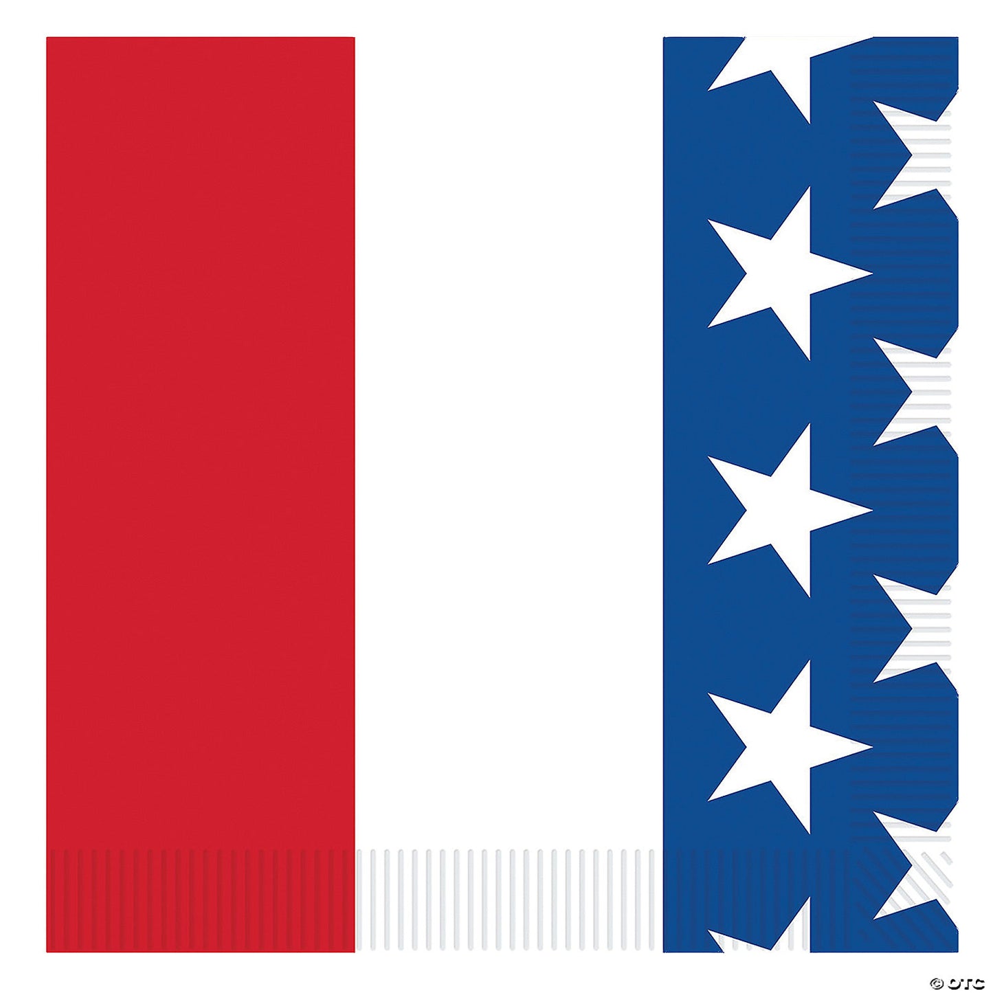 PATRIOTIC BEVERAGE NAPKINS