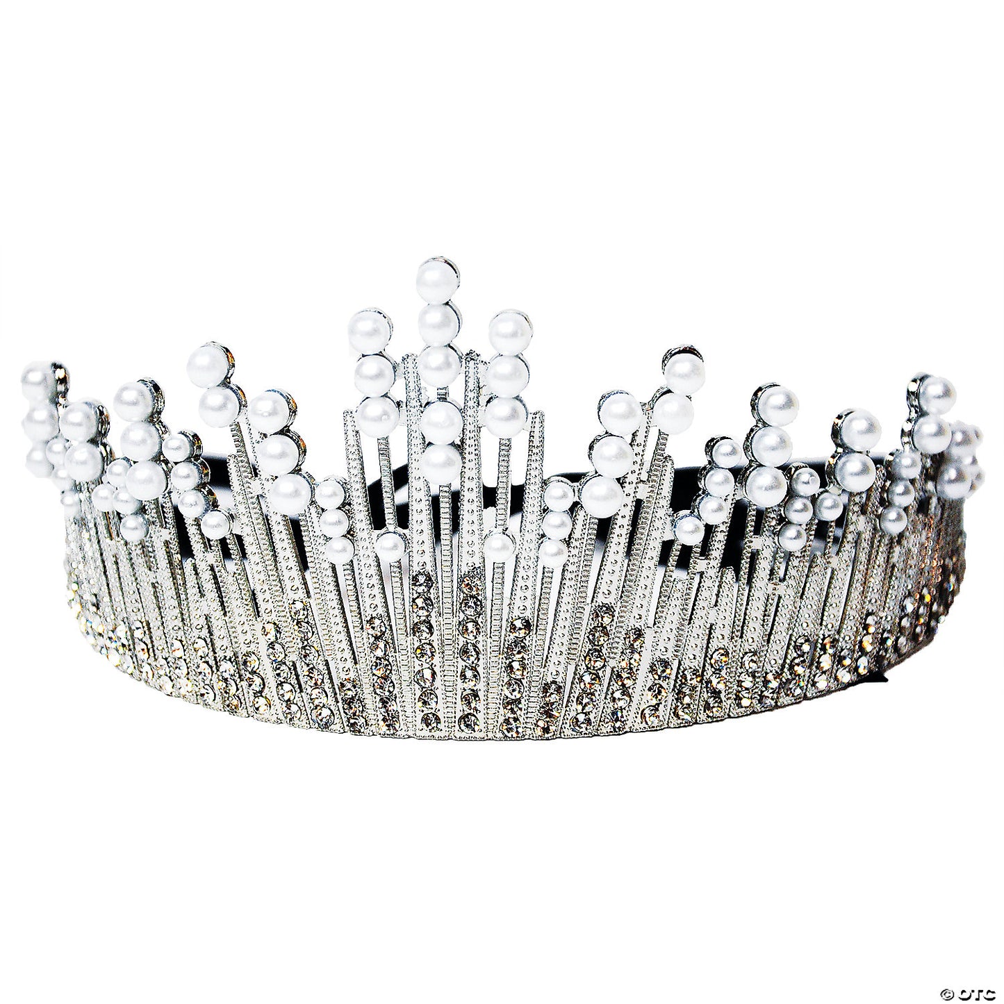 PEARL TIARA WITH RIBBON