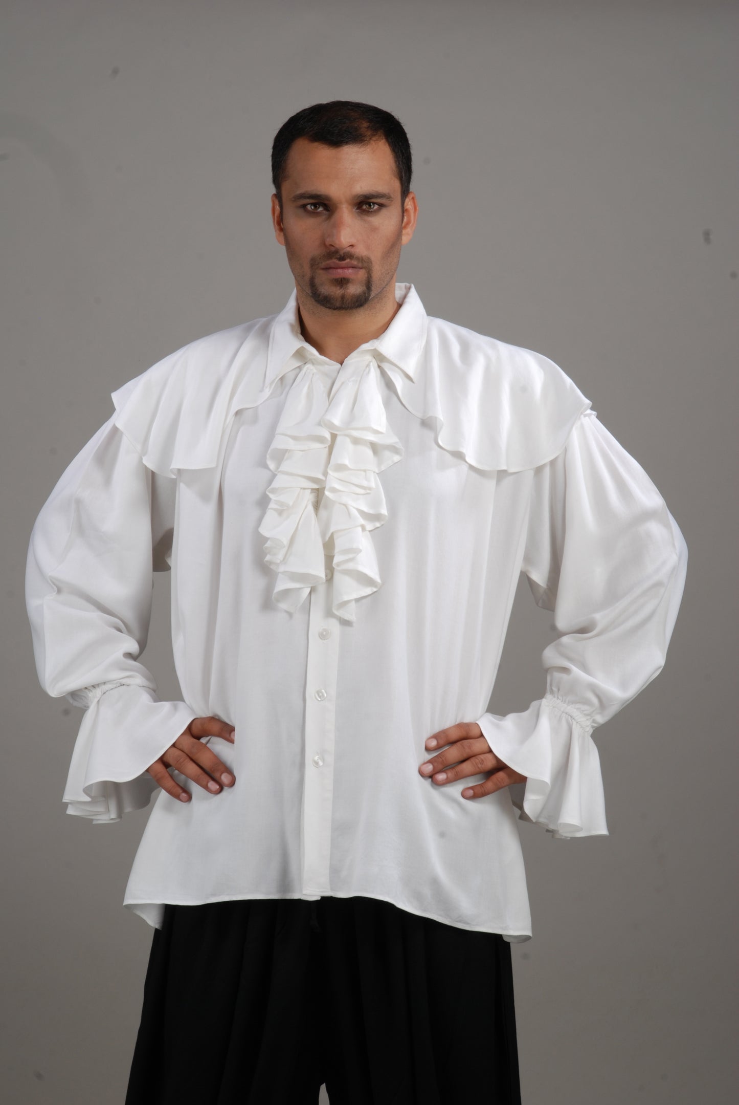 Half Cape Medieval Shirt