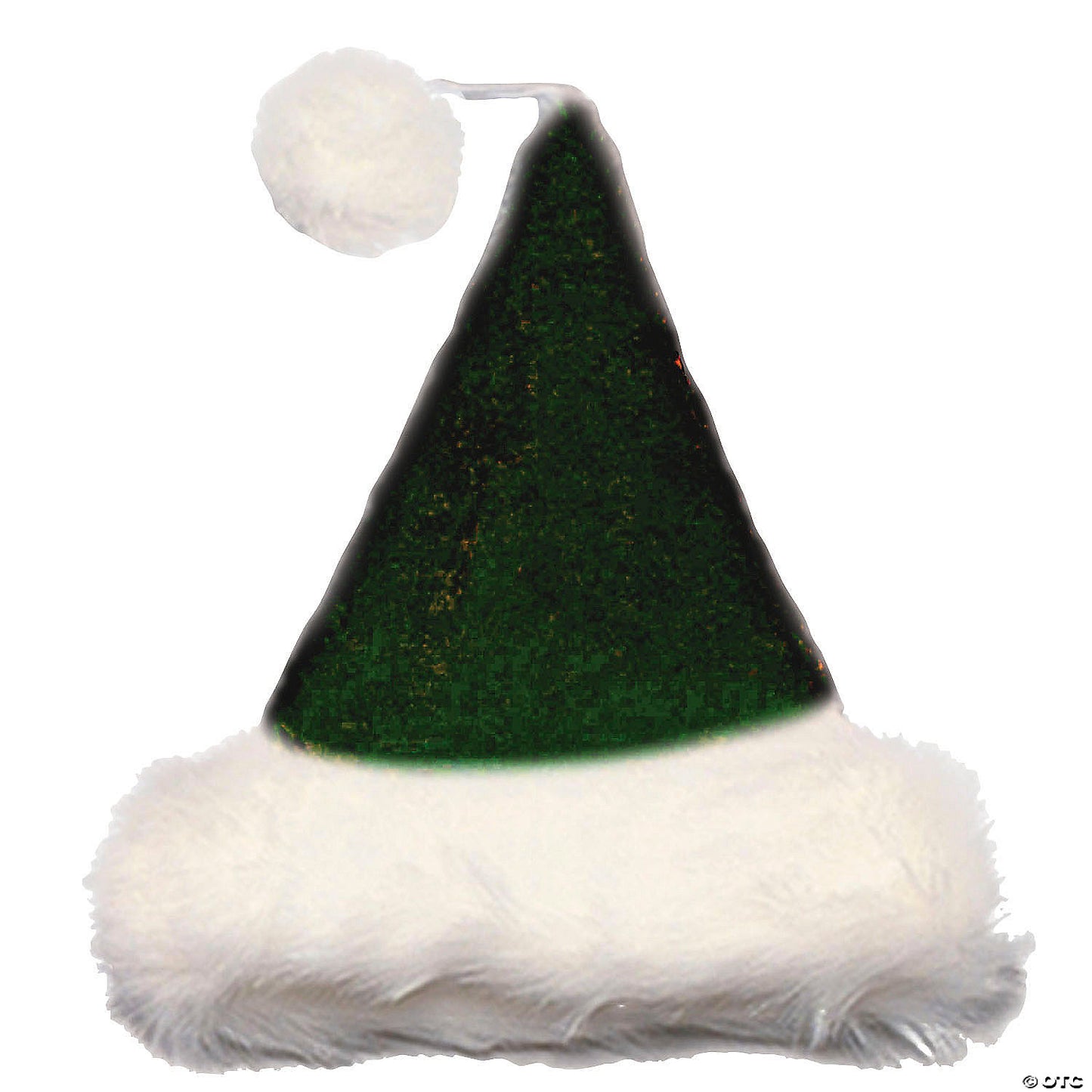 SANTA HAT PLUSH GREEN