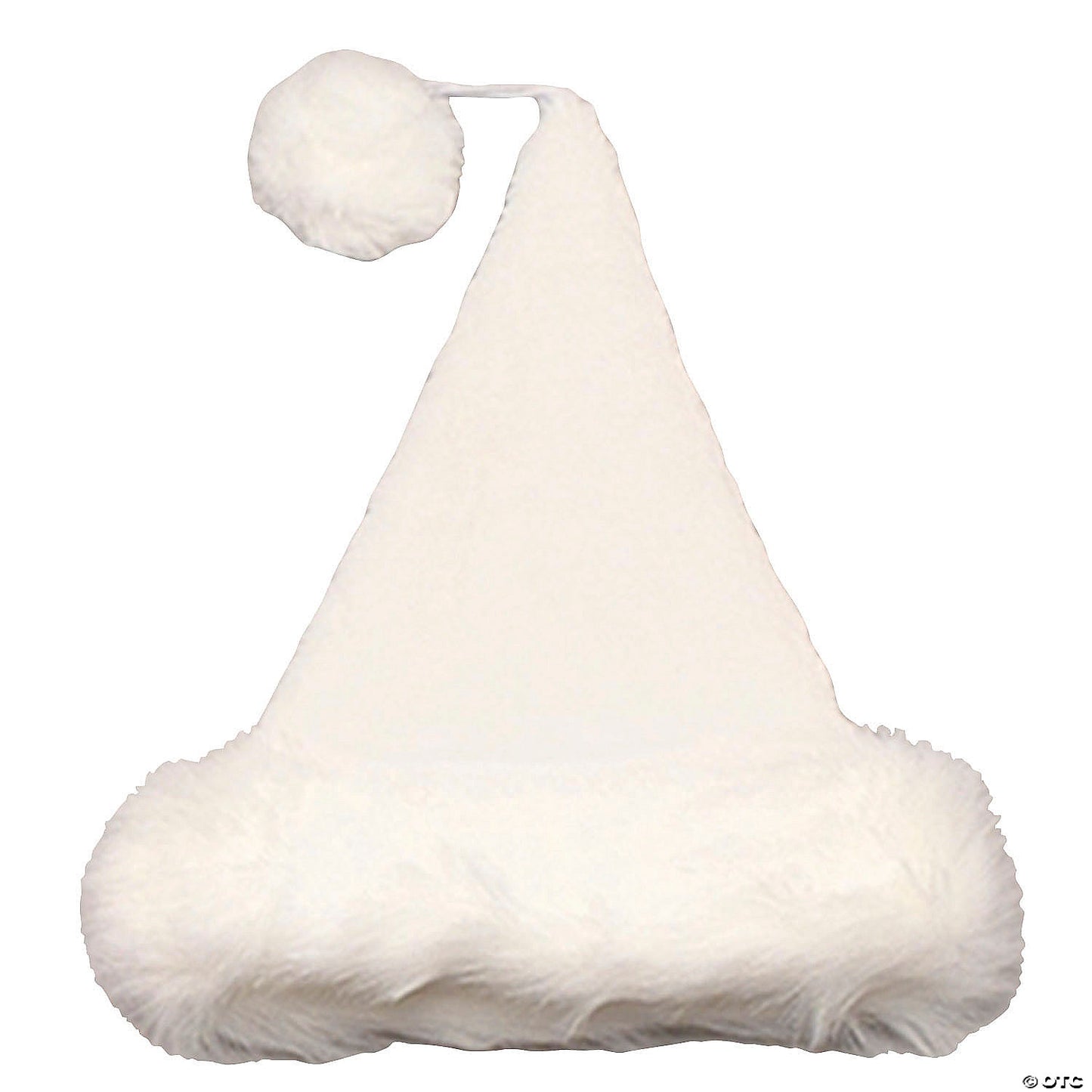 SANTA HAT PLUSH WHITE
