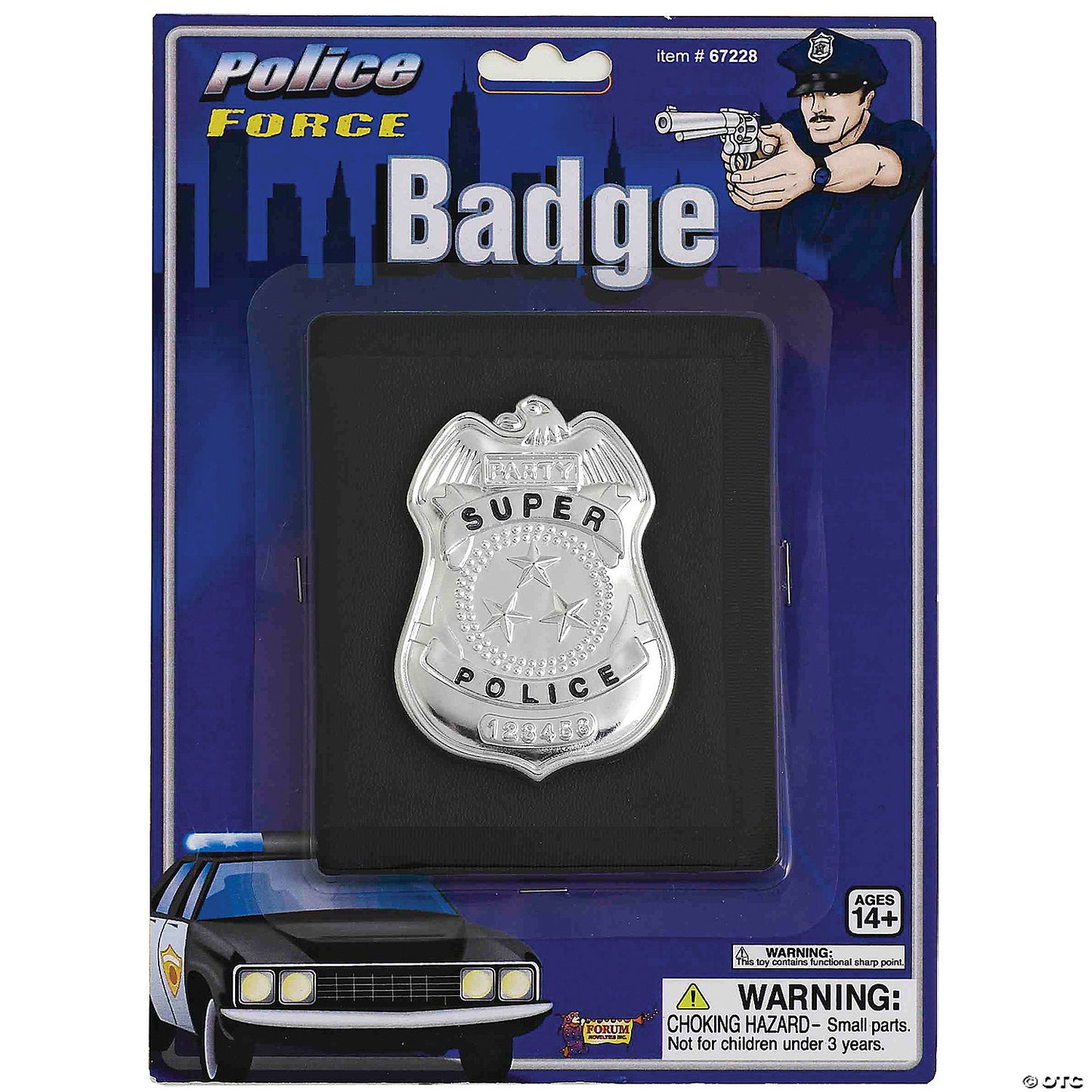 POLICE BADGE AND WALLET