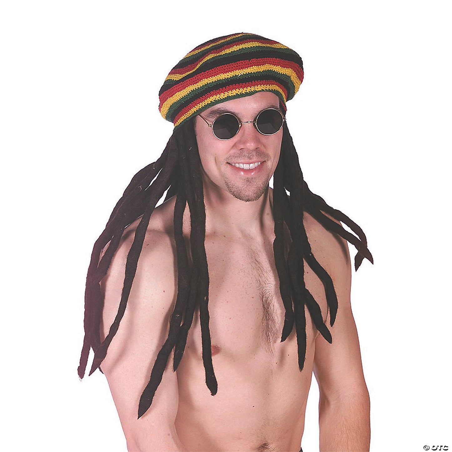 RASTA TAM WITH DREADLOCKS