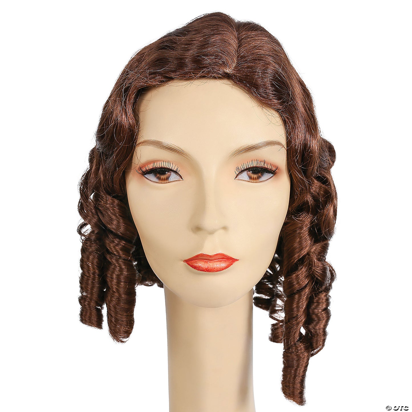 WOMEN'S 1840 WIG MED BROWN RED 30