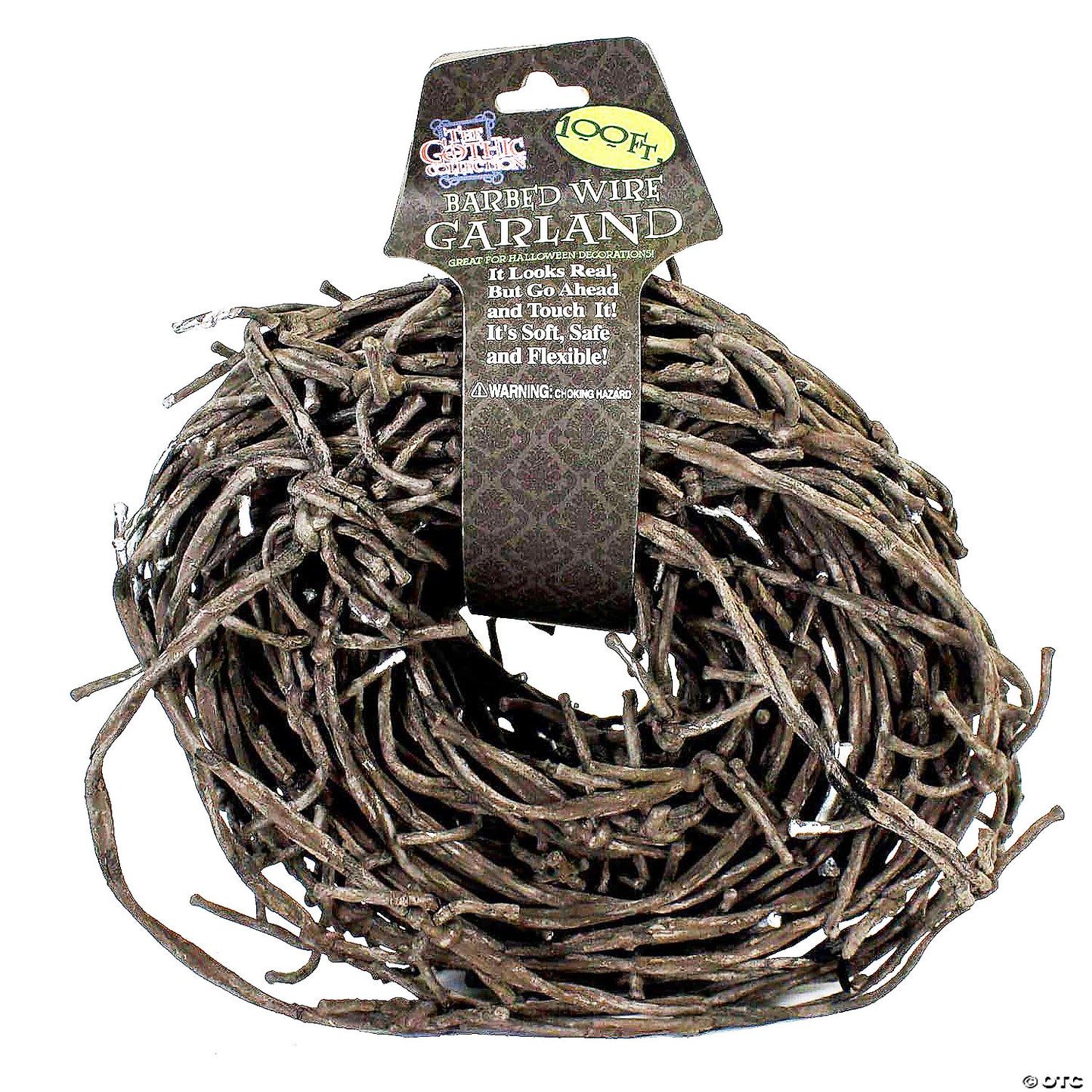 RUSTED BARBED WIRE