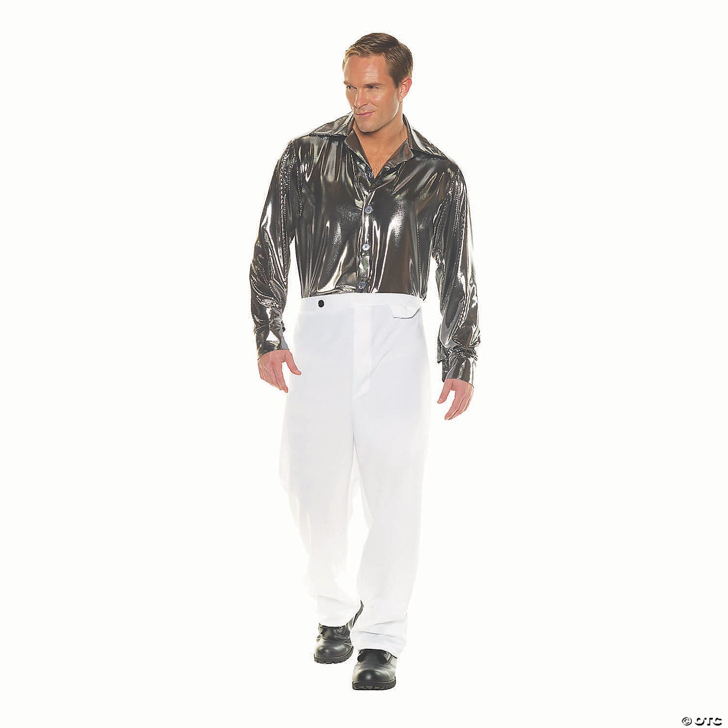 MN DISCO SHRT-BLK SILVER ONE SIZE
