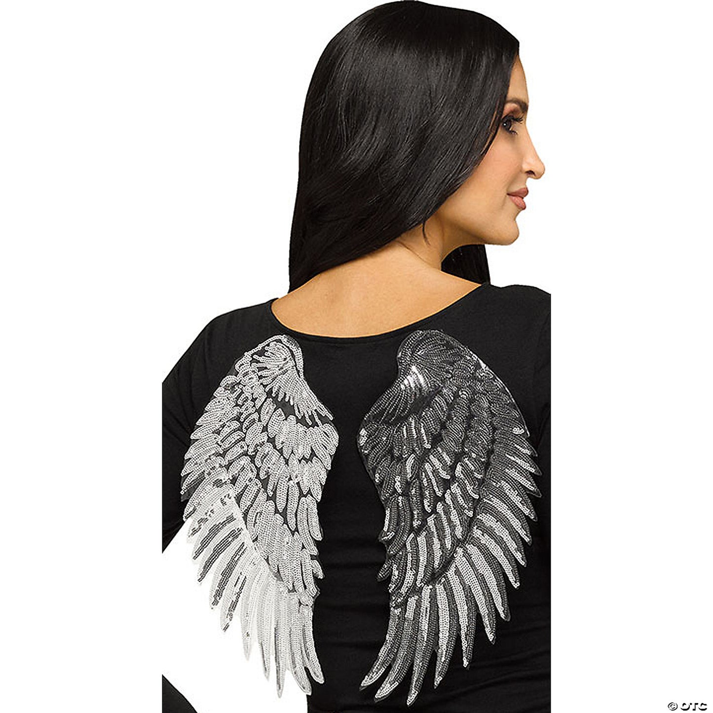 ADLT WINGS SEQUIN SILVER