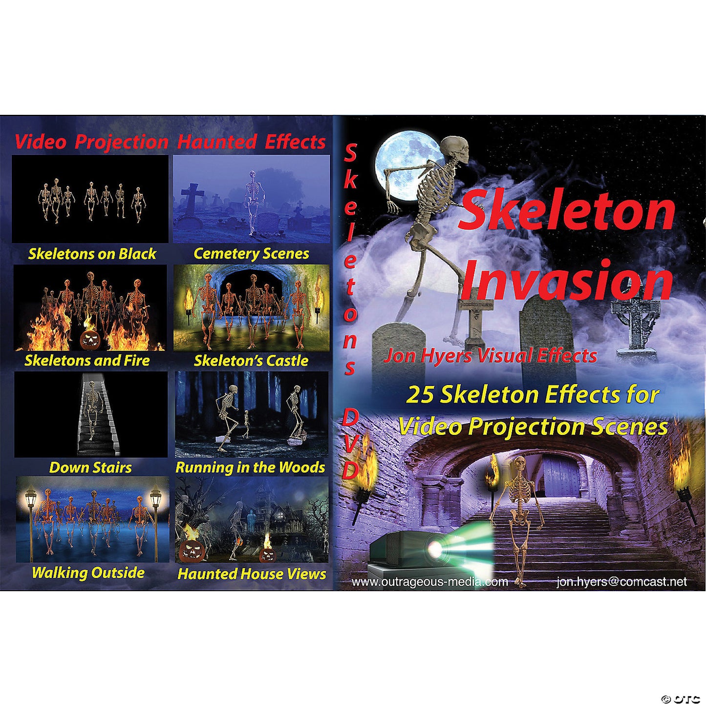 SKELETON INVASIONS DVD