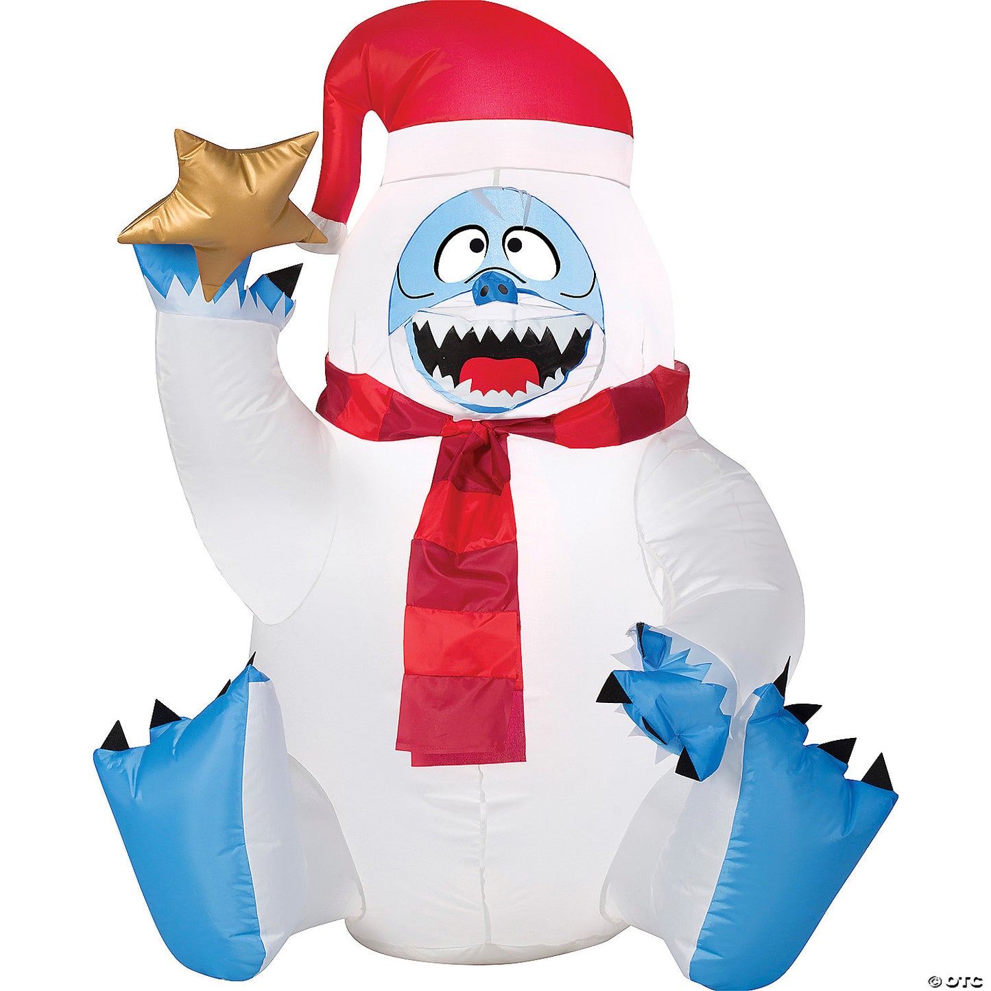 SITTING BUMBLE HOLDING STAR AIRBLOWN