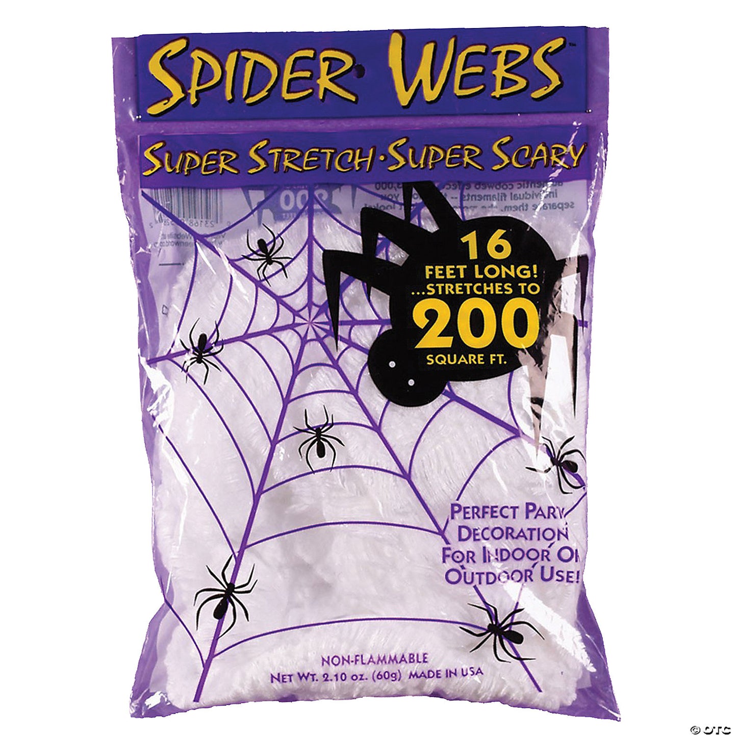 WHITE SPIDER WEBS
