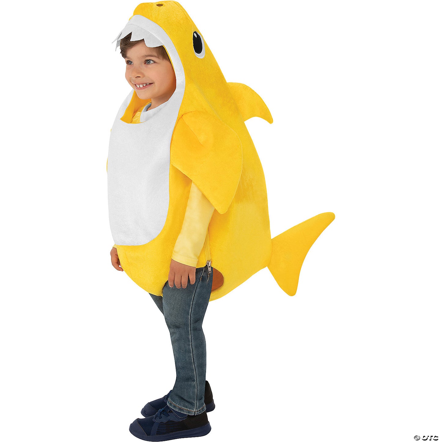 TODDLER BABY SHARK COSTUME WITH SOUND