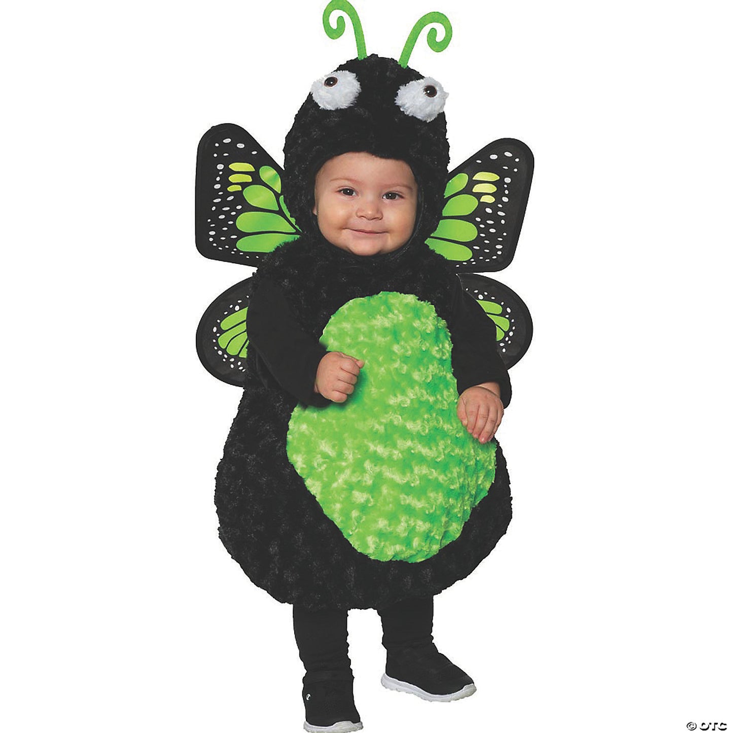GR BTTRFLY TD CSTME GREEN 2T-4T