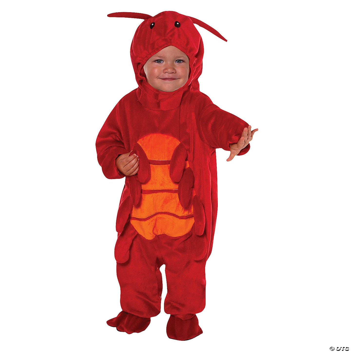 TODDLER HAPPY HOODIE LOBSTER COSTUME