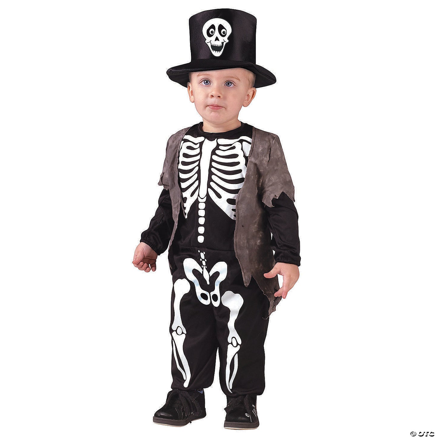 HAPPY SKELETON TODDLER 3T-4T