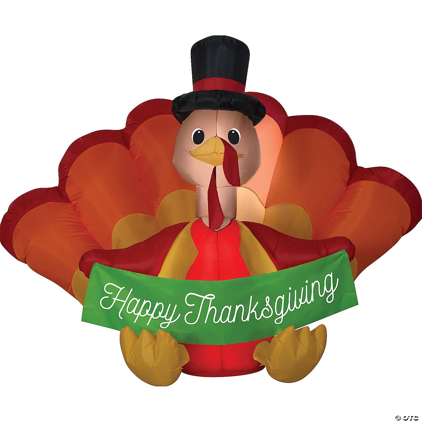 TURKEY WITH BANNER AIRBLOWN