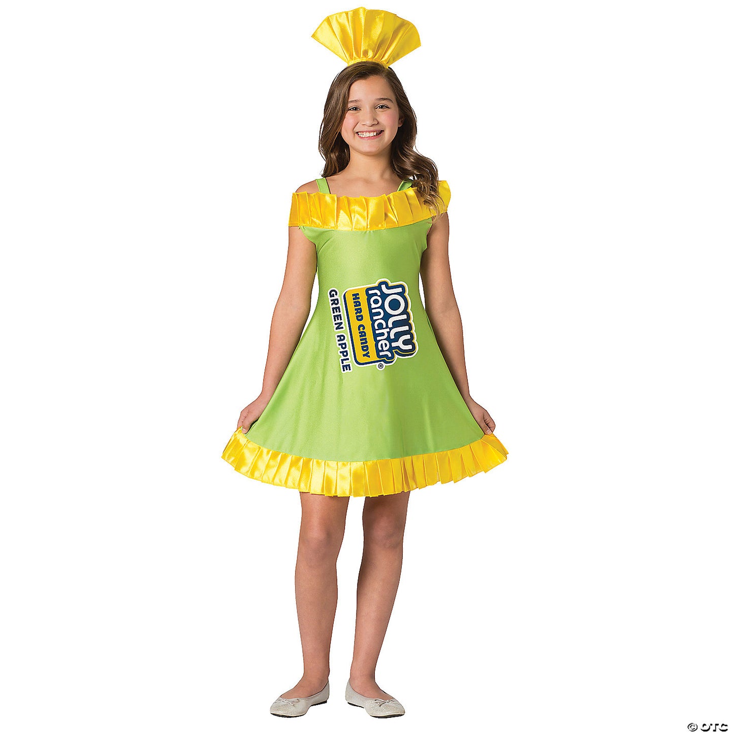 TWEEN APPLE JOLLY RANCHER COSTUME