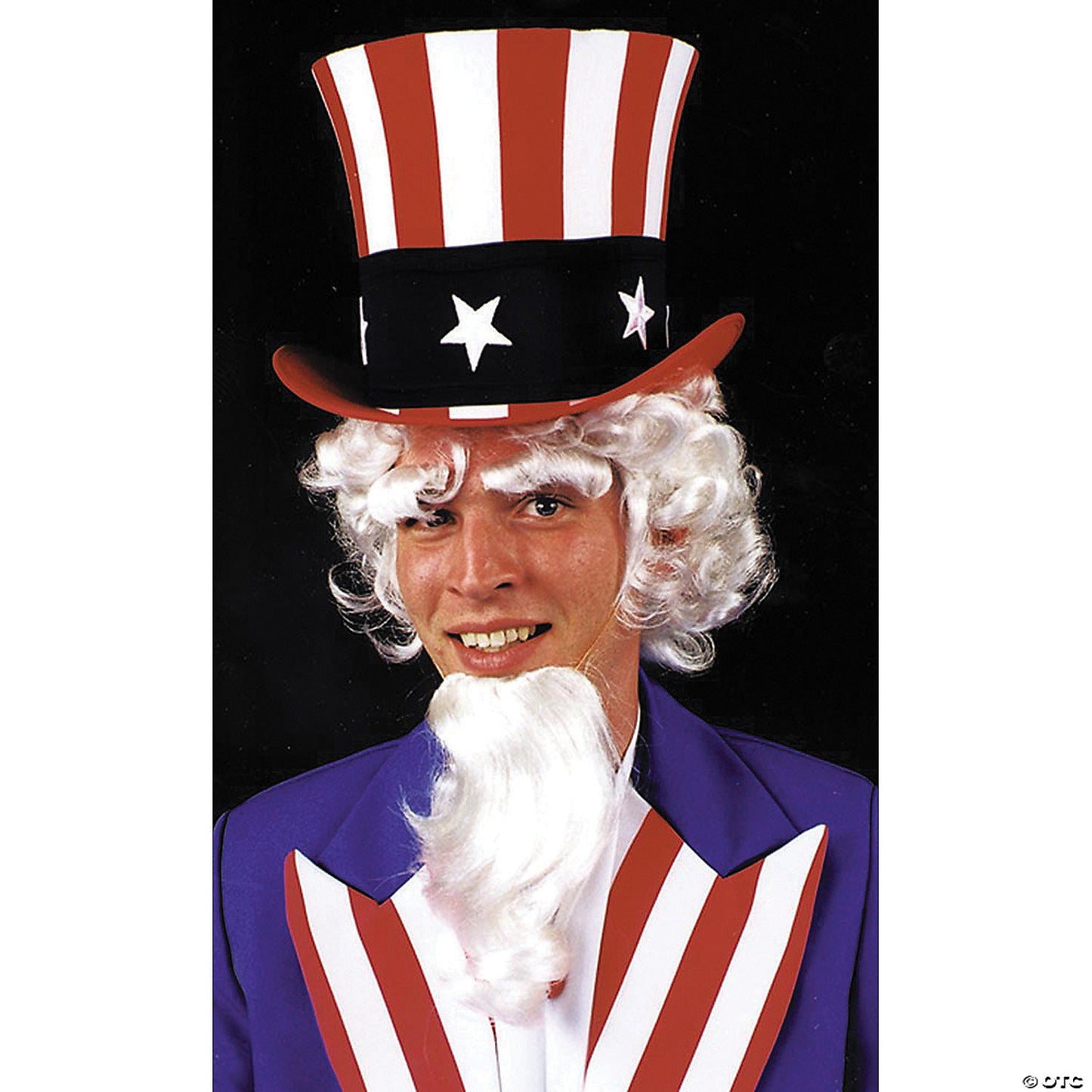 UNCLE SAM WIG GOATEE EYEBROW G