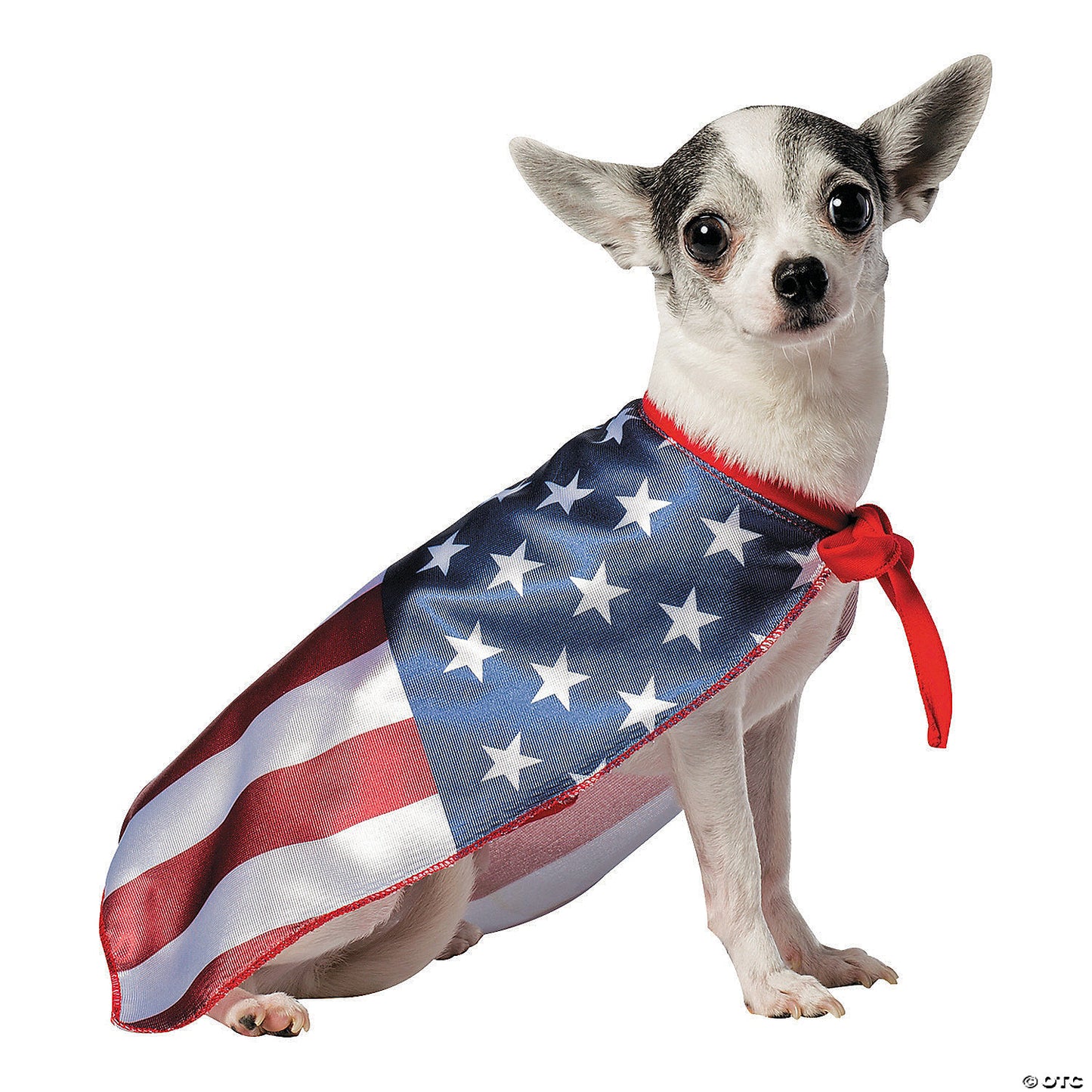 USA DOG FLAG CAPE XS