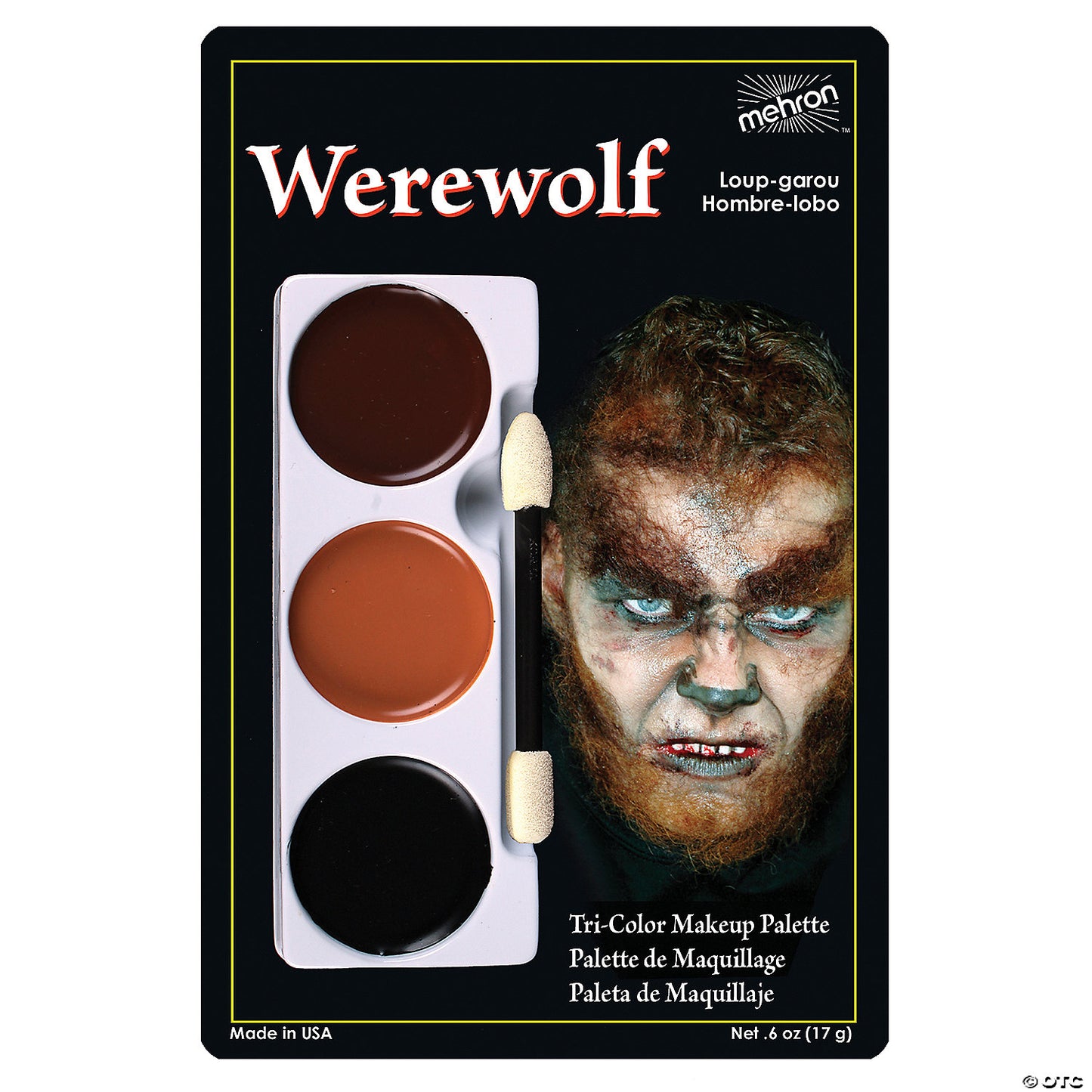 WOLFMAN TRI-COLOR MAKEUP PALETTE