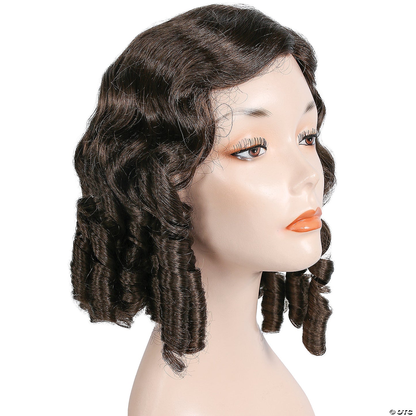 WOMEN'S 1840 WIG LT CHESTNUT BROWN 8